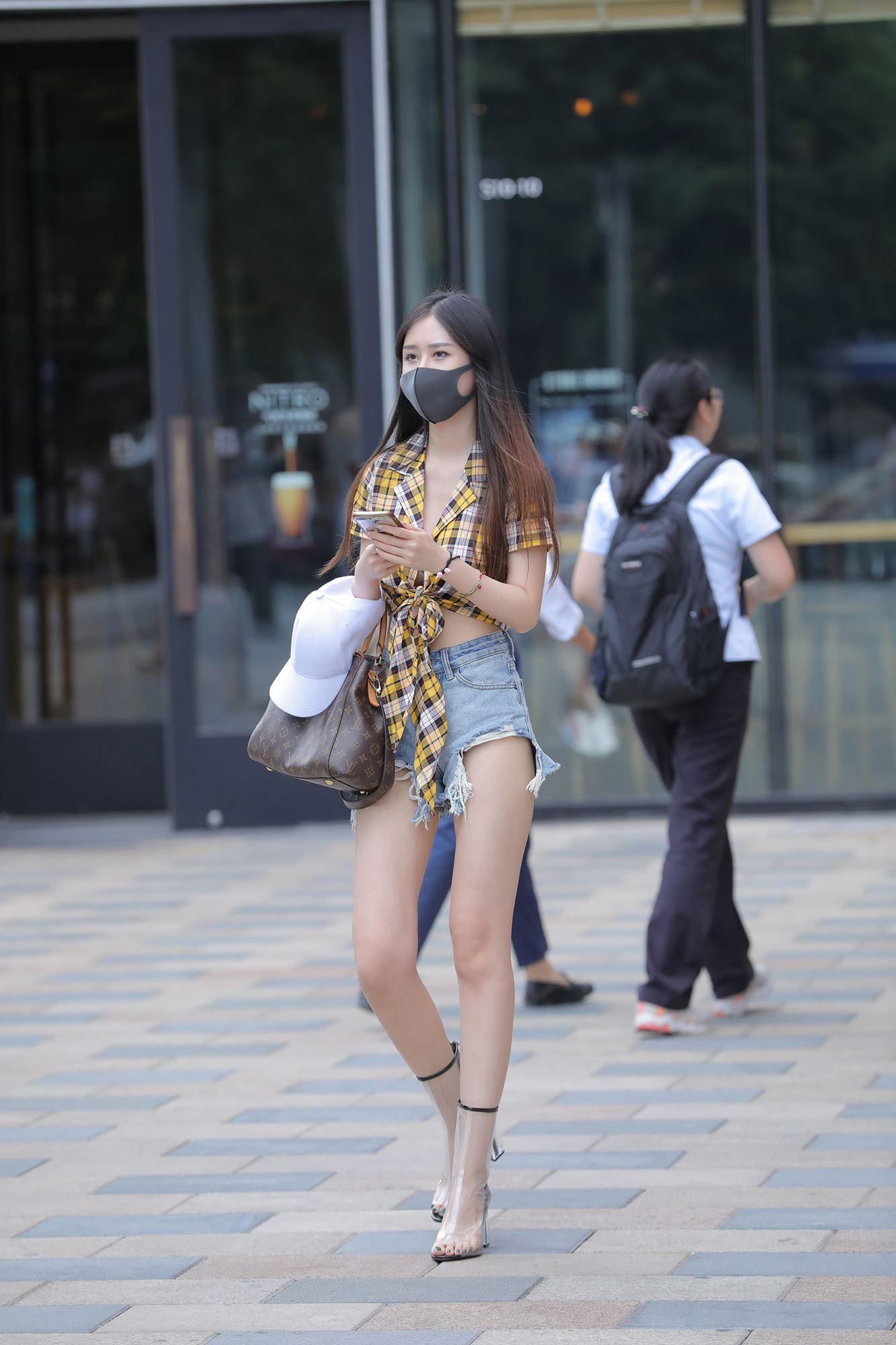 图片[7]-精选精选街拍作品 1644 摄神街拍作品 – 好凉快de热裤[100P]-草丛看图