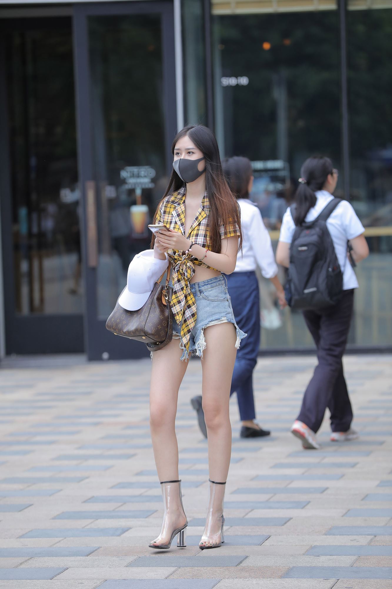 图片[8]-精选精选街拍作品 1644 摄神街拍作品 – 好凉快de热裤[100P]-草丛看图