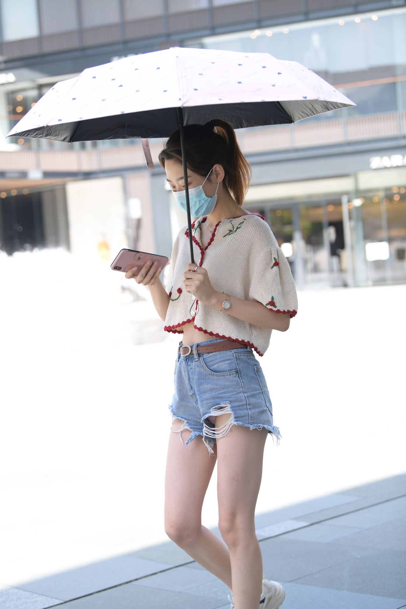 图片[8]-精选精选街拍作品 1641 摄神街拍作品 – 夏日热裤美眉[76P]-草丛看图