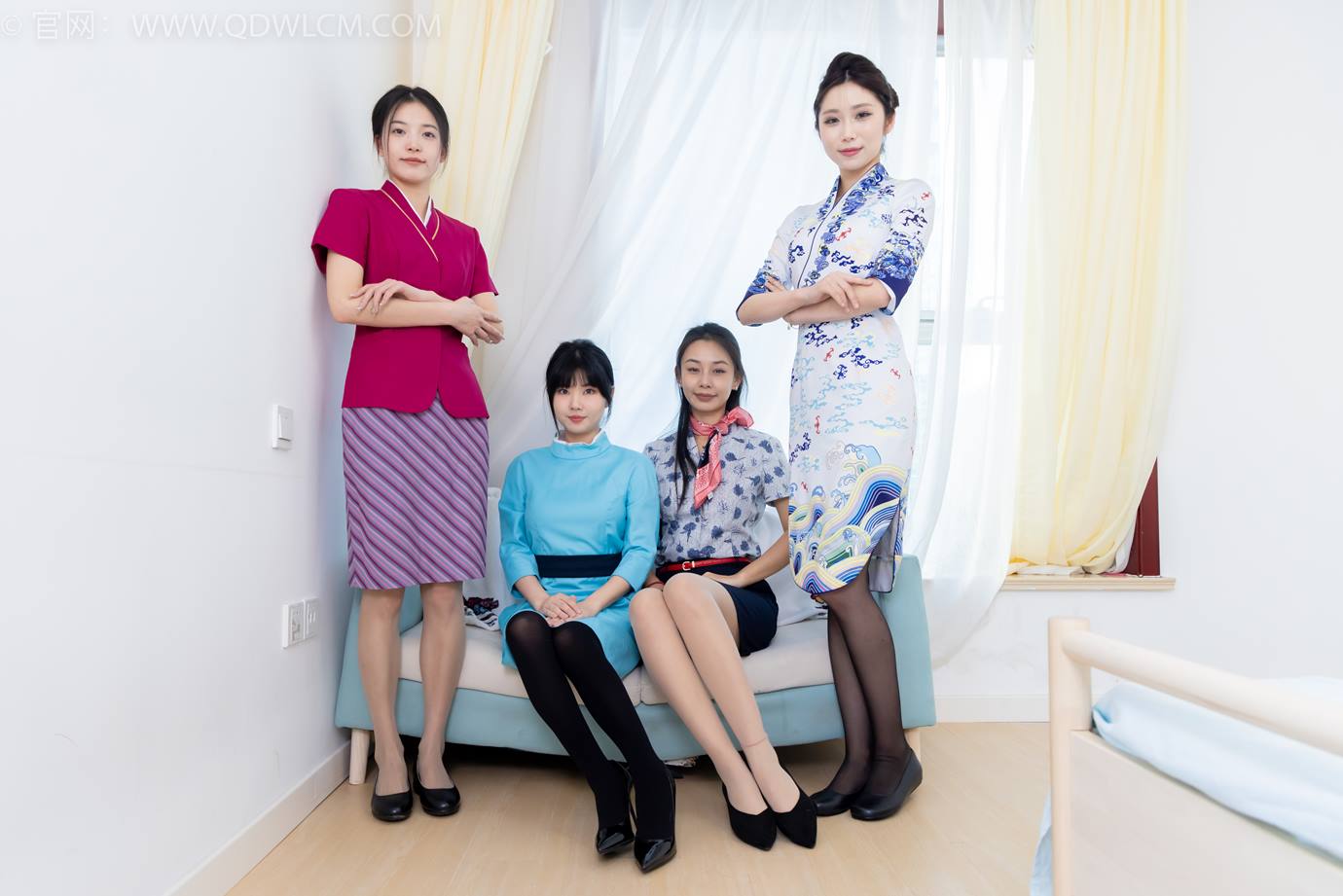 图片[6]-精选勿恋传媒 NO.2300 岚岚&茯苓&米米&泡泡-高跟鞋、平底鞋、薄肉丝、厚黑[144P]-草丛看图