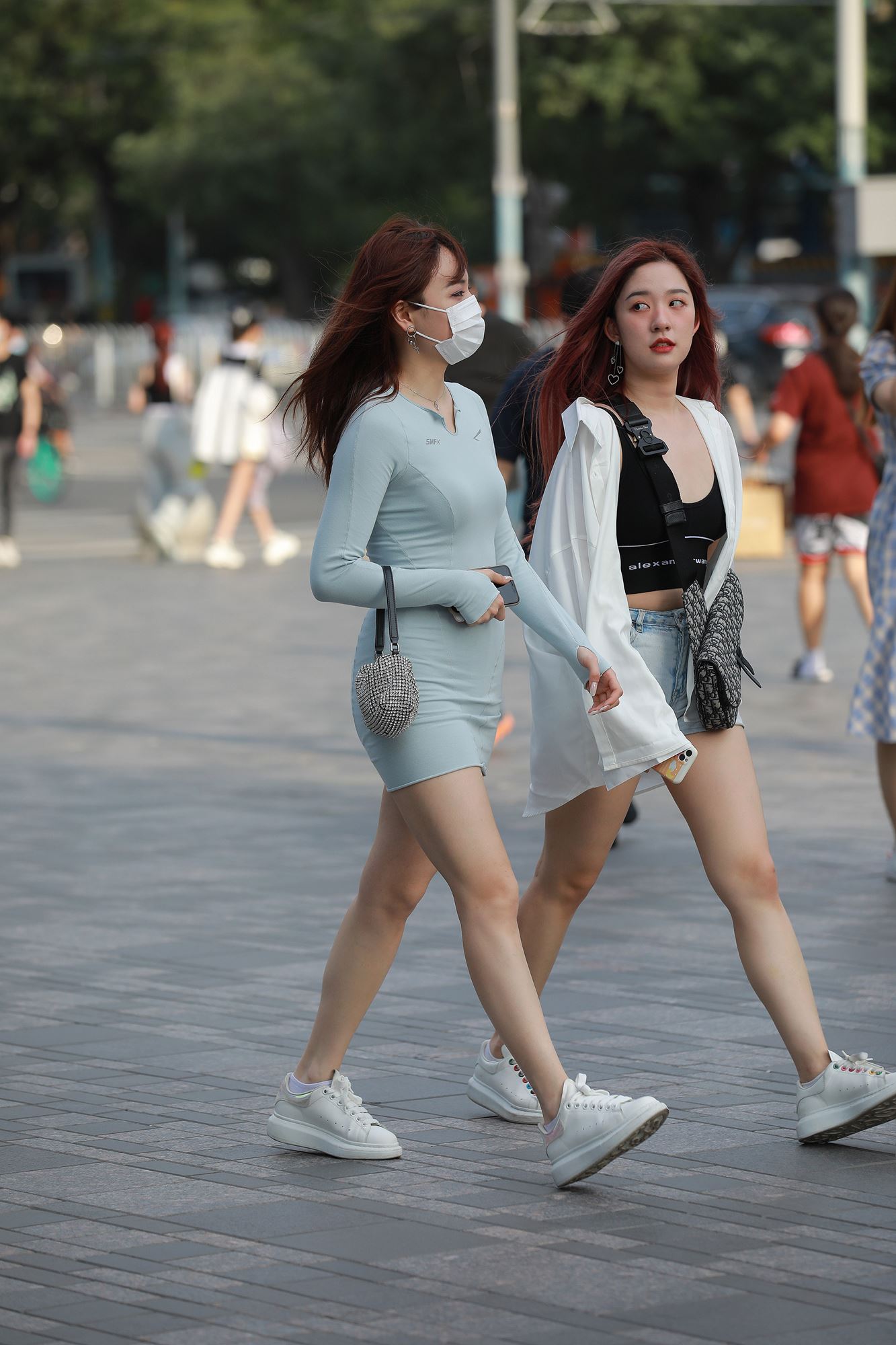 图片[5]-精选精选街拍作品 1646 四九城嘎子街拍作品 – 包臀裙美腿小解解[42P]-草丛看图