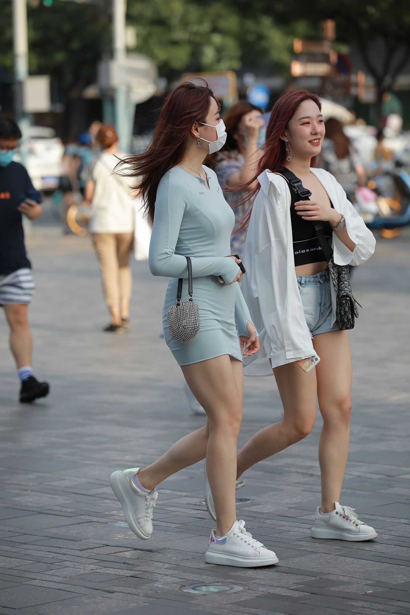 图片[6]-精选精选街拍作品 1646 四九城嘎子街拍作品 – 包臀裙美腿小解解[42P]-草丛看图