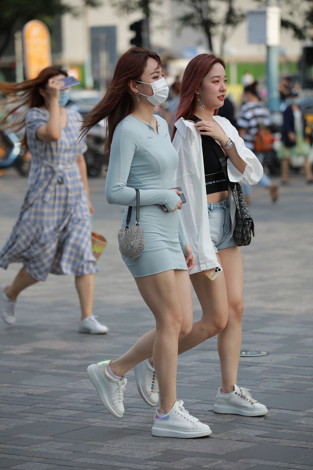 图片[7]-精选精选街拍作品 1646 四九城嘎子街拍作品 – 包臀裙美腿小解解[42P]-草丛看图