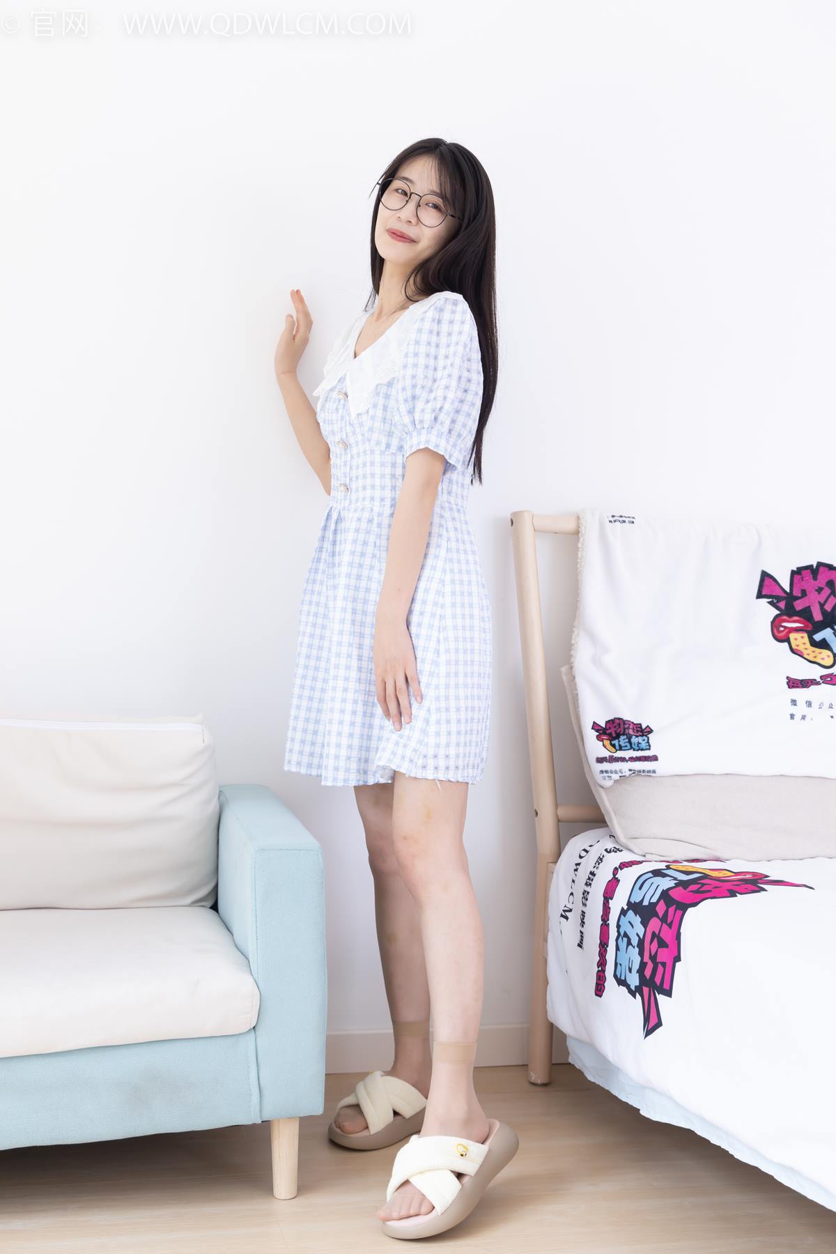 图片[6]-精选勿恋传媒 NO.2356 菜菜-平底鞋、拖鞋、短肉丝、裸足[120P]-草丛看图