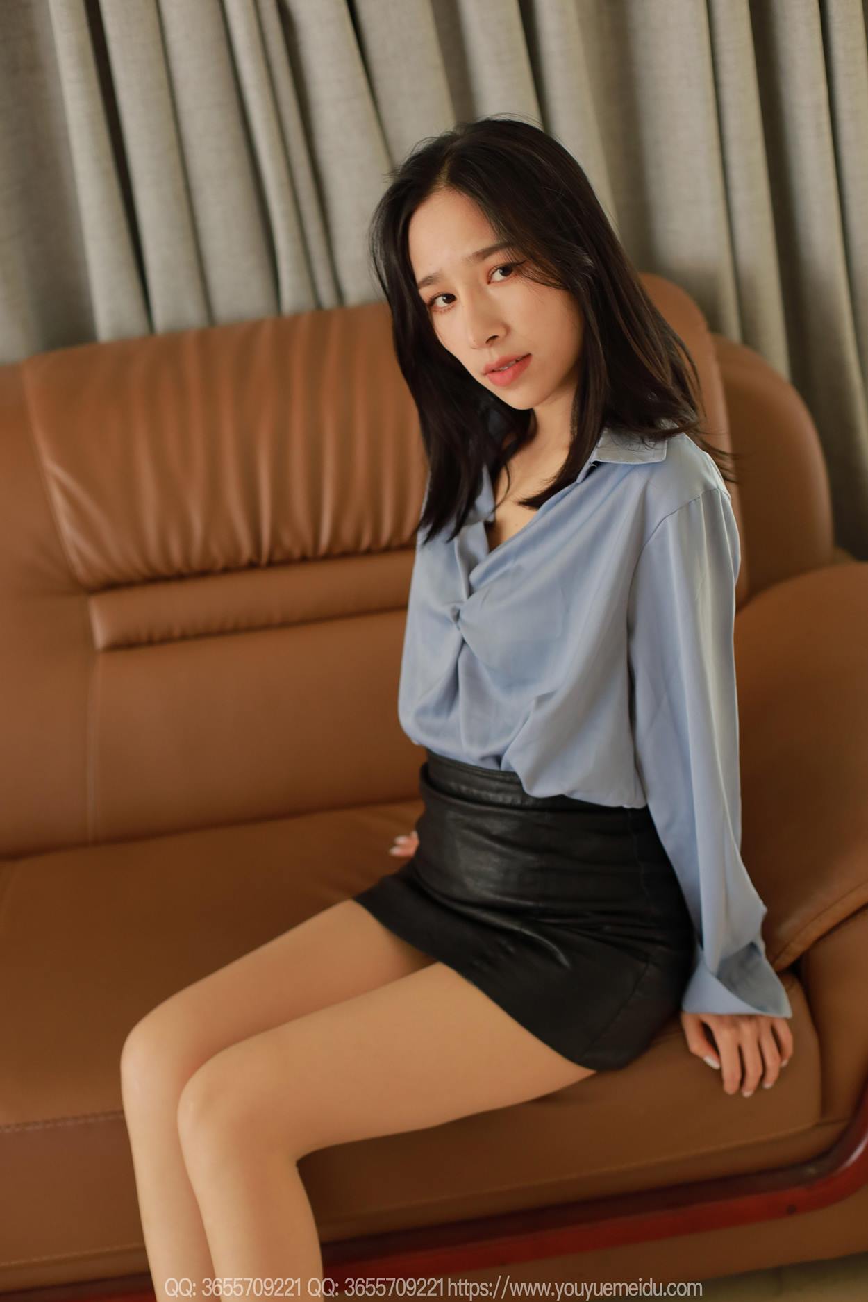 图片[6]-精选[IESS异思趣向] 2025.05.07 丝享家2047：美子《蓝领OL（下）》[86P]-草丛看图