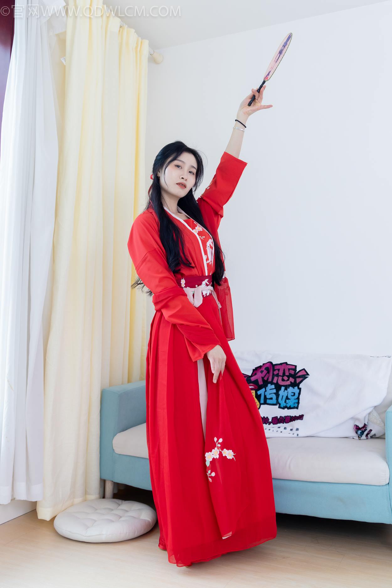 图片[4]-精选勿恋传媒 NO.2328 绒绒-汉服、布鞋、白棉袜、红色船袜[146P]-草丛看图