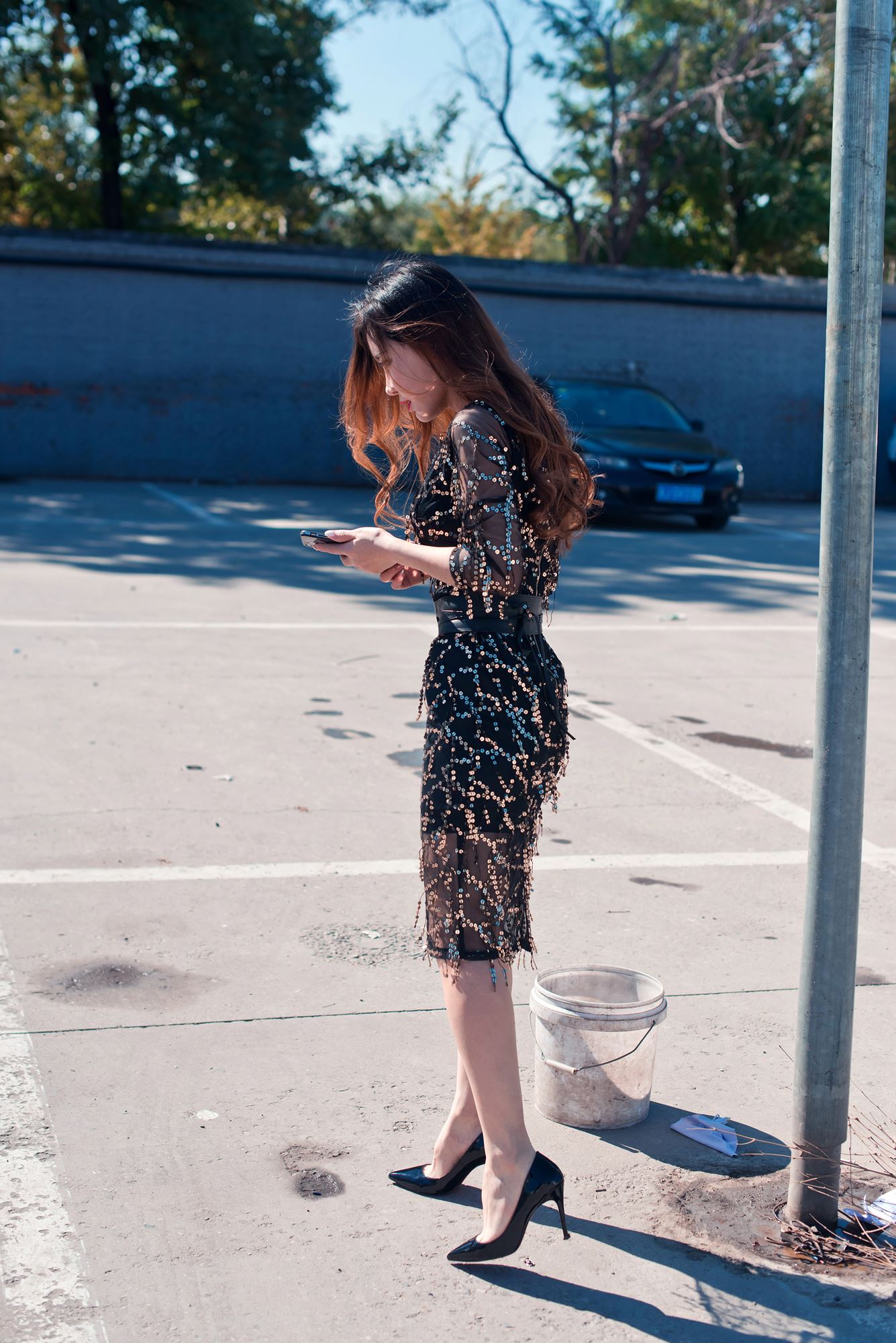 图片[2]-精选精选街拍作品 1617 御风街拍 洗车场上的网荭艾小青[52P]-草丛看图