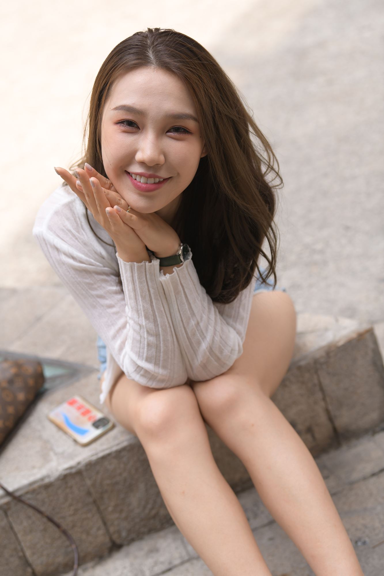 图片[2]-精选精选街拍作品 NO.1662 一始街拍作品 – 青春靓丽热裤女孩[100P]-草丛看图