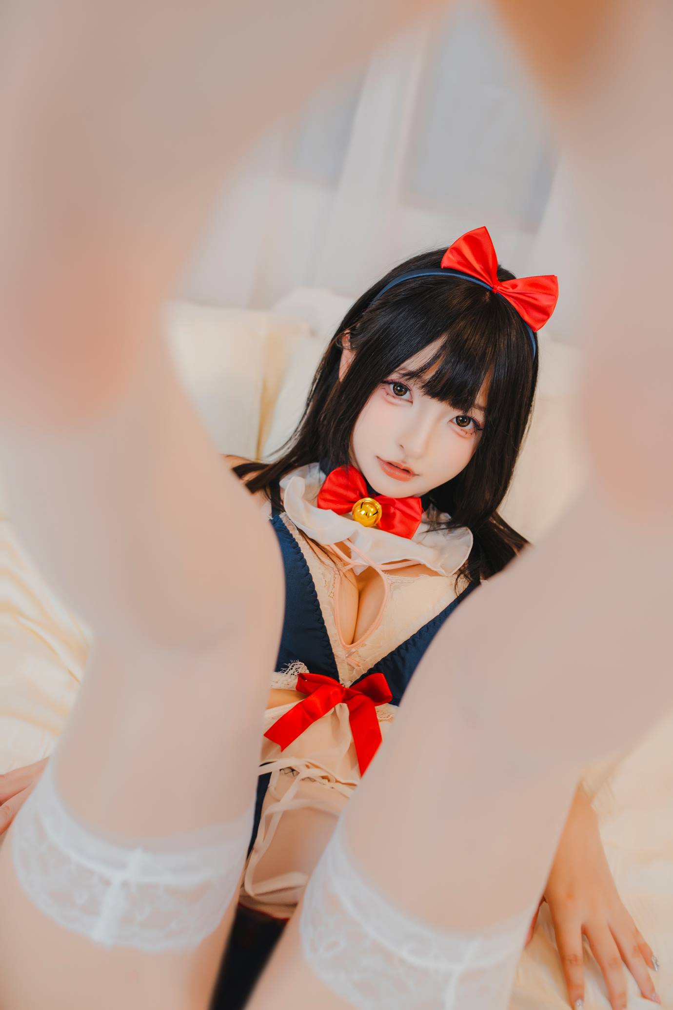 图片[3]-精选神楽板真冬  白丝猫娘[61P]-草丛看图