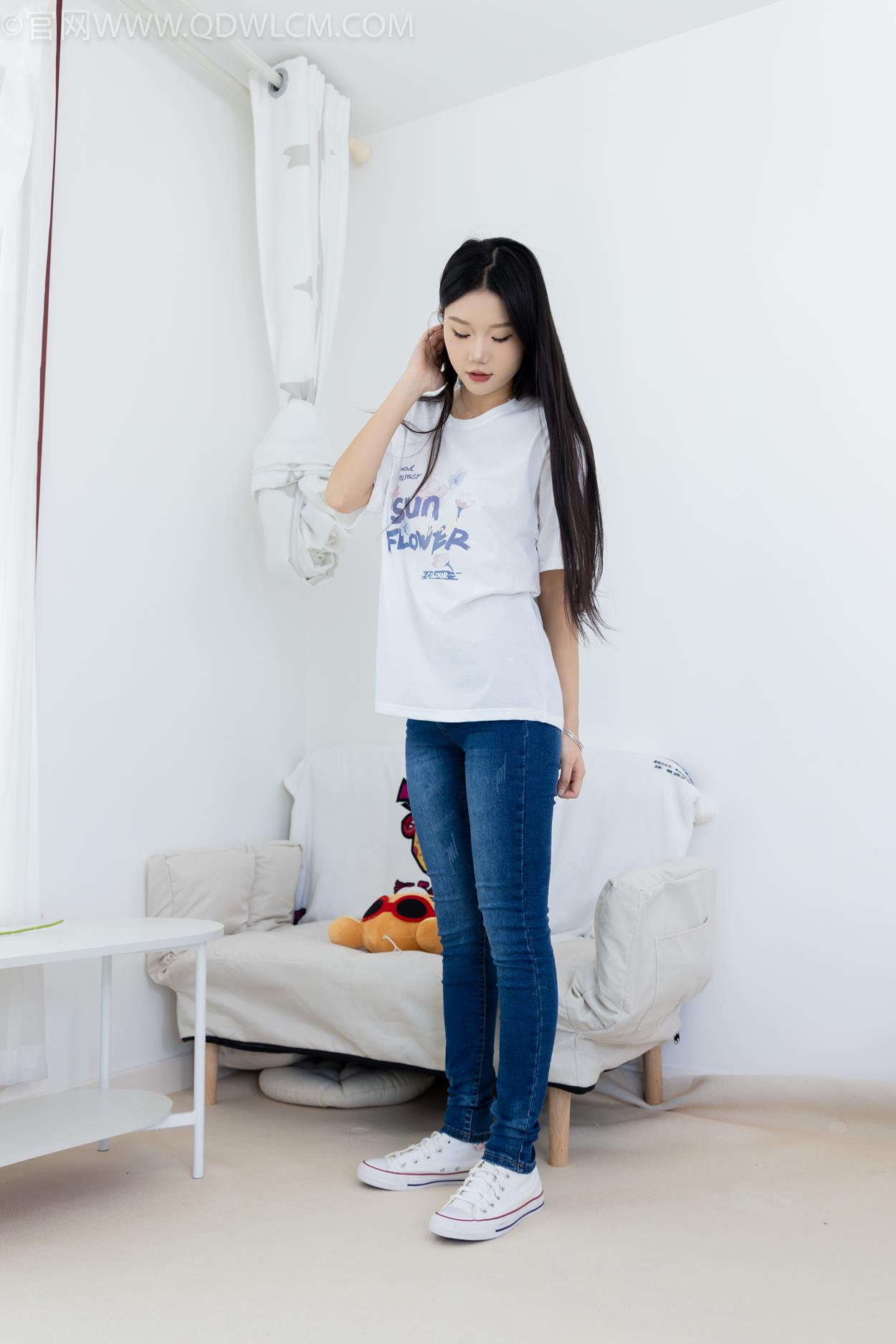 图片[5]-精选勿恋传媒 NO.2329 小竹-帆布鞋、白船袜、肚子疼揉肚子剧情[158P]-草丛看图