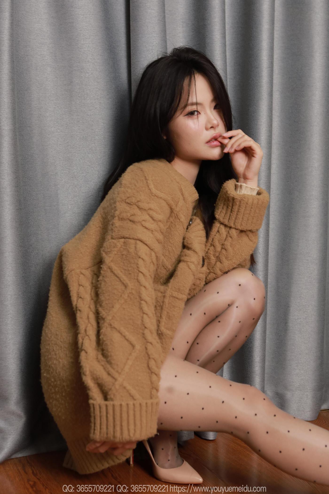 图片[3]-精选[IESS异思趣向] 2025.03.05 丝享家1993：兔兔《吊带波点》[90P]-草丛看图