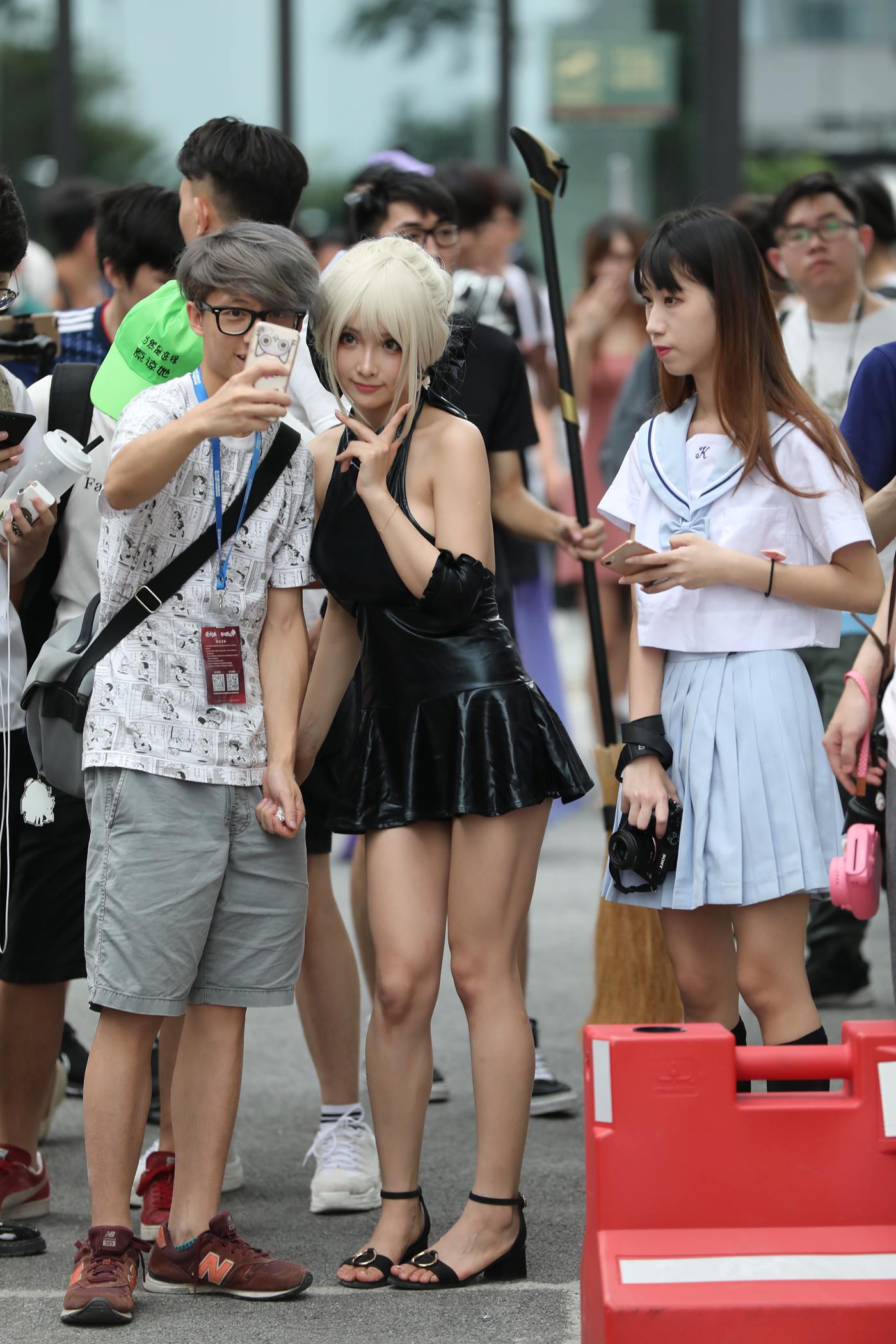 图片[2]-精选魔镜街拍 NO.077 [辉辉模拍]网荭只是简言 [64P]-草丛看图