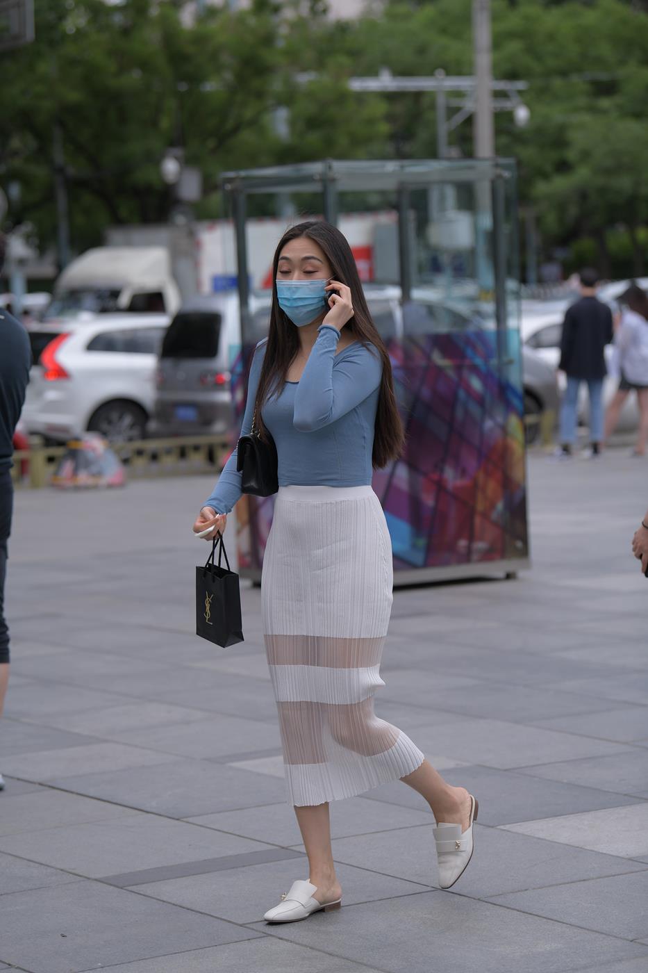 图片[6]-精选精选街拍作品 NO.1566 红石街拍作品 – 蓝色姓感[34P]-草丛看图