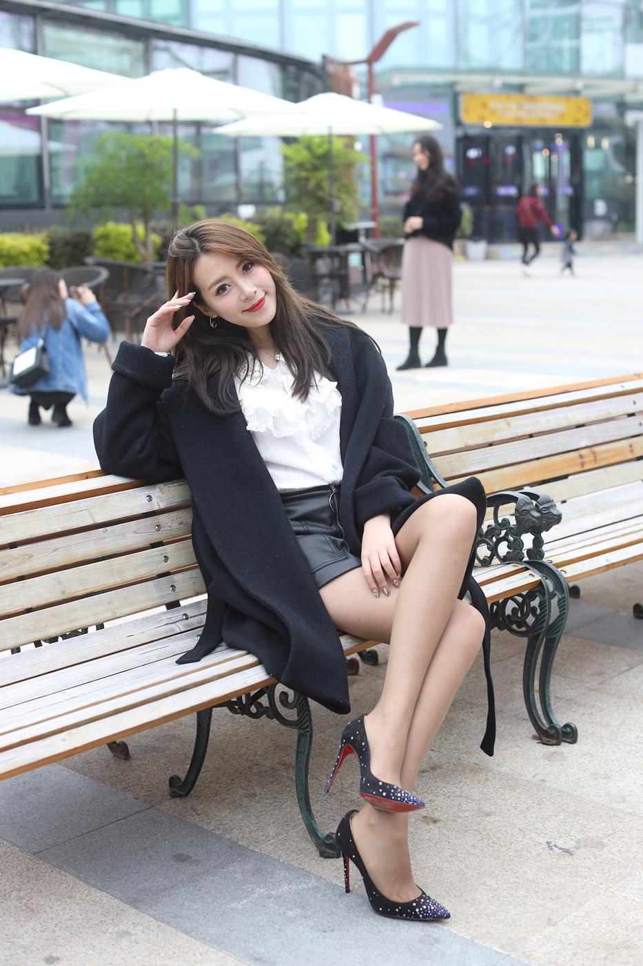 图片[6]-精选精选街拍作品 NO.1555 辉辉模拍作品 极品女神妮妮的咖啡色丝袜[92P]-草丛看图