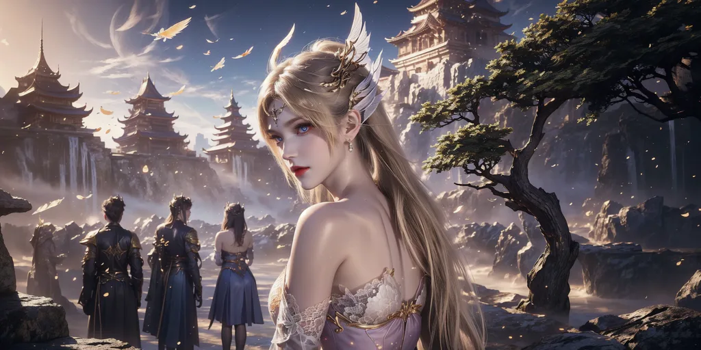 图片[1]-精选AI绘画 1050 斗罗大陆-千仞雪[63P]-草丛看图