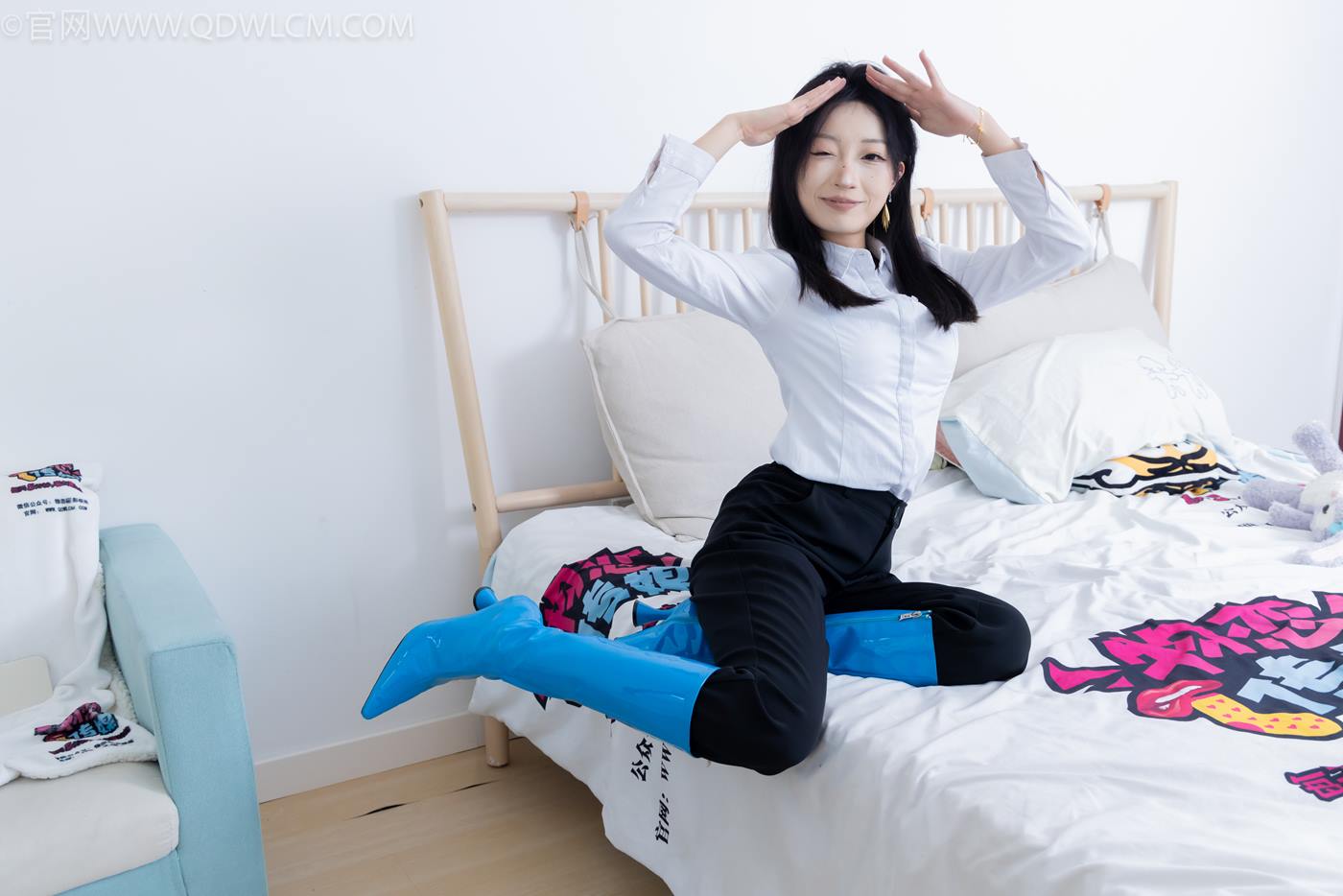 图片[5]-精选勿恋传媒 NO.2267 嘟嘟-高跟长靴、薄黑丝[200P]-草丛看图