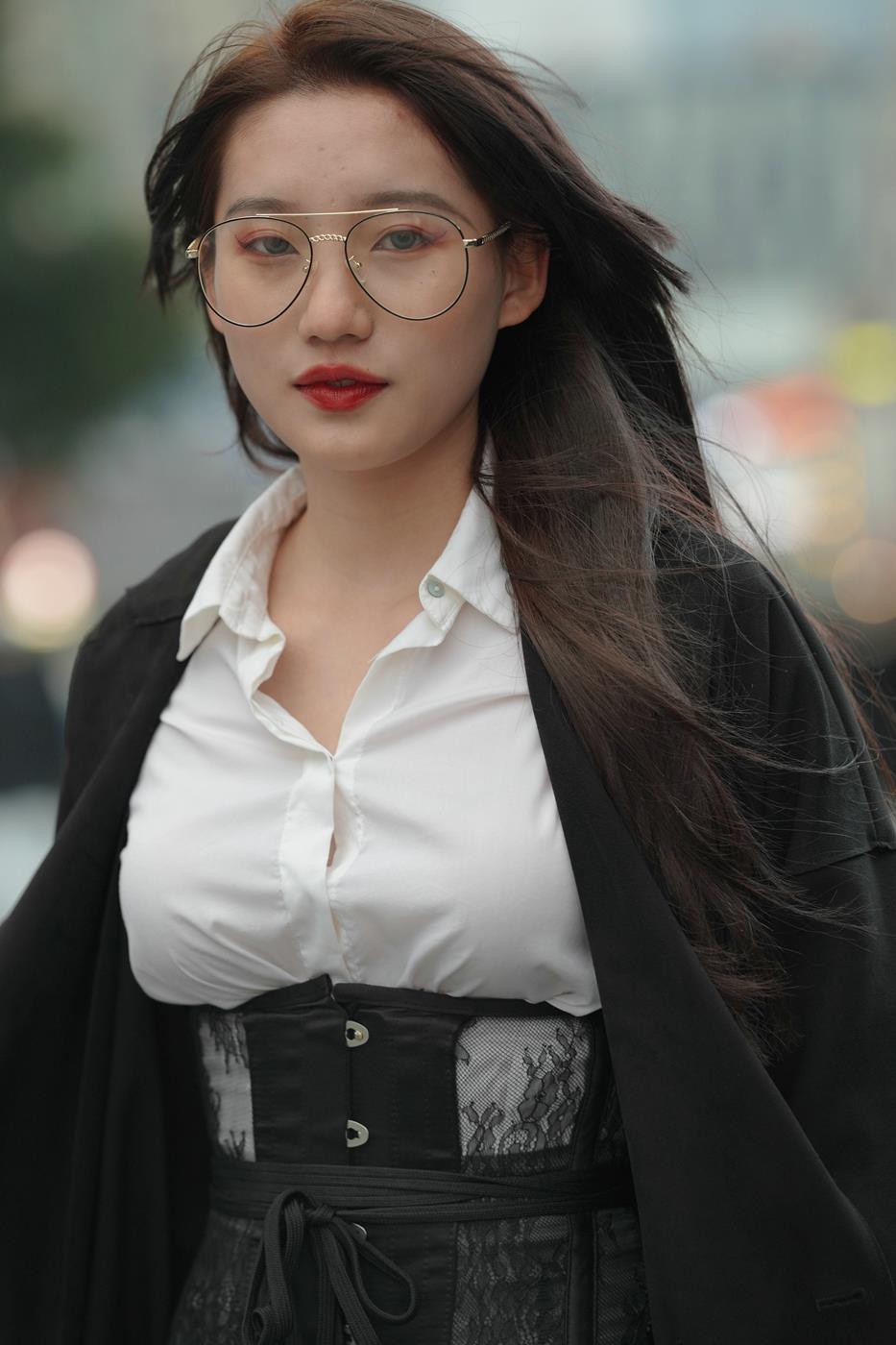 图片[6]-精选魔镜街拍 NO.160 黑丝大长腿 [80P]-草丛看图