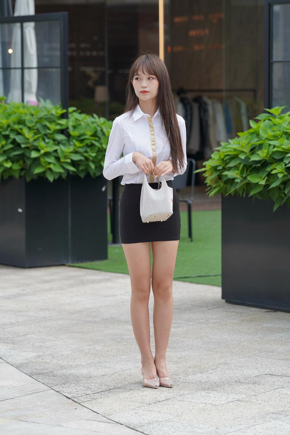 图片[8]-精选魔镜街拍 NO.151 至服长腿美女 [76P]-草丛看图