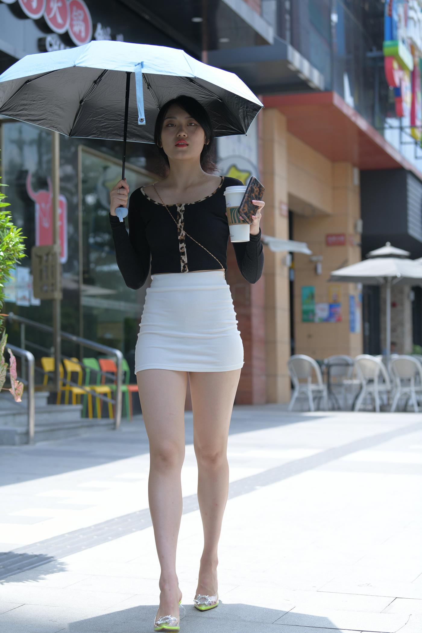 图片[5]-精选魔镜街拍 NO.130 白裙女子 [40P]-草丛看图