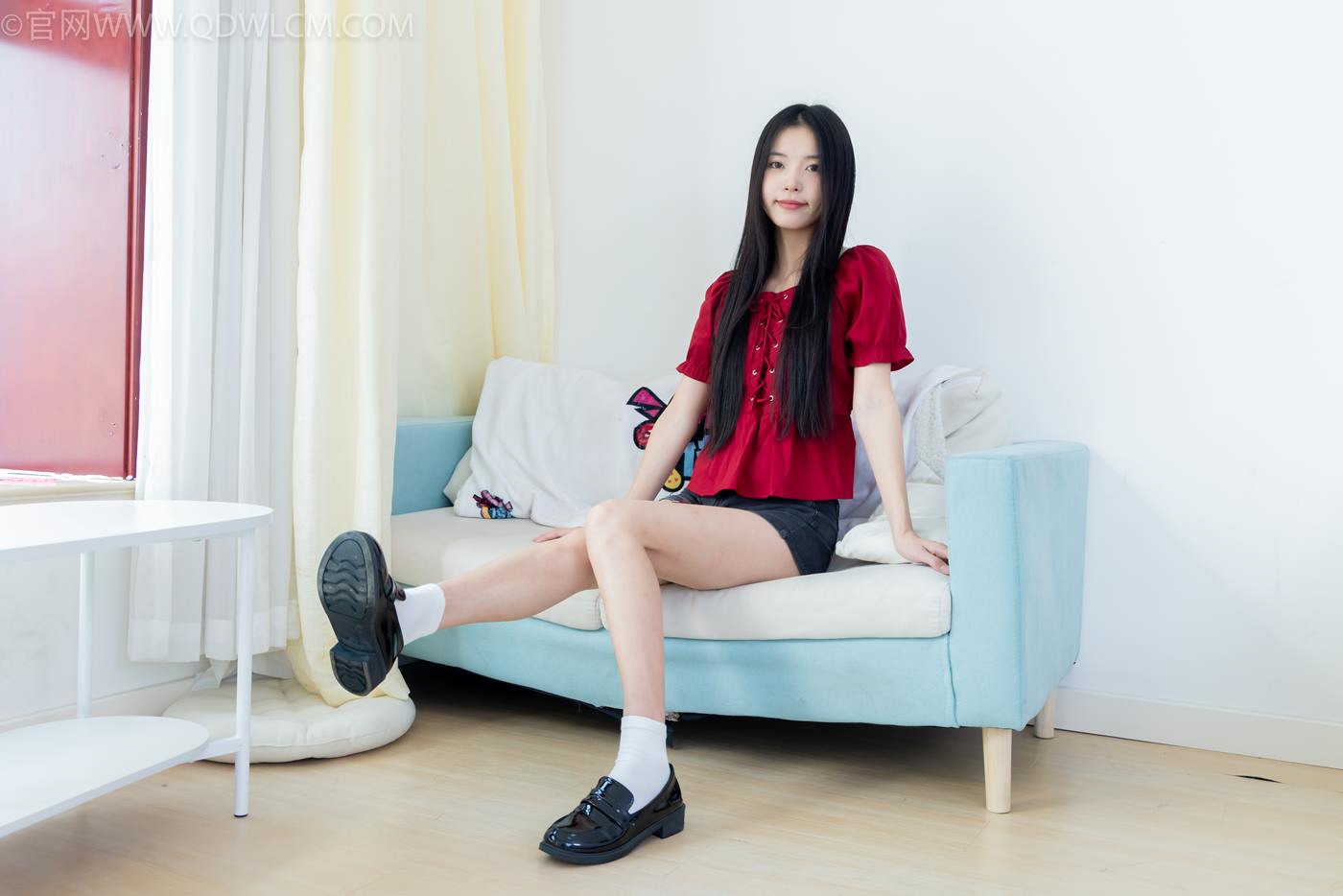 图片[8]-精选勿恋传媒 NO.2274 茯苓-皮鞋、白棉袜、裸足[122P]-草丛看图