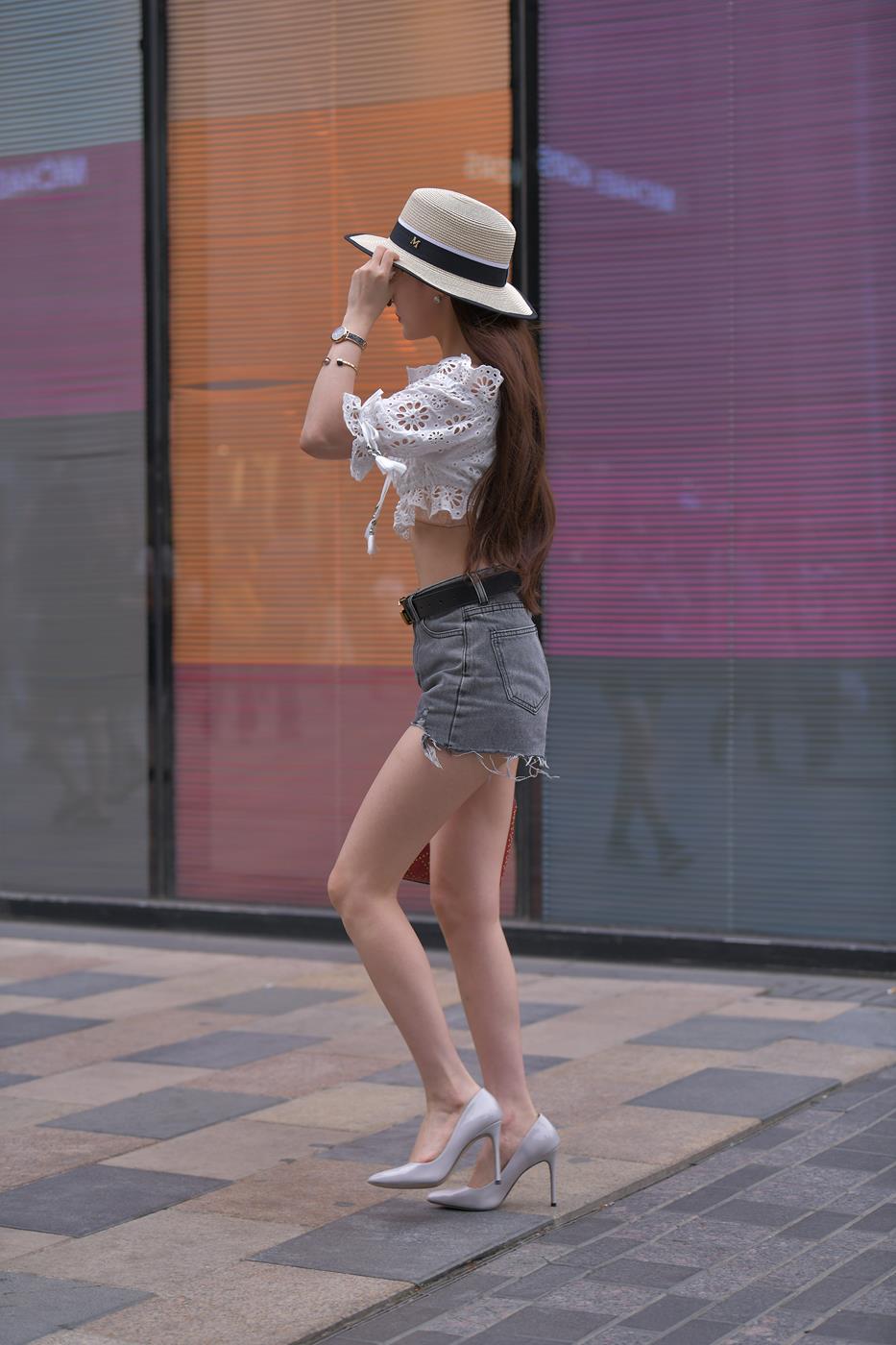 图片[4]-精选精选街拍作品 NO.1571 红石街拍作品 – 高跟时尚长腿美女[17P]-草丛看图