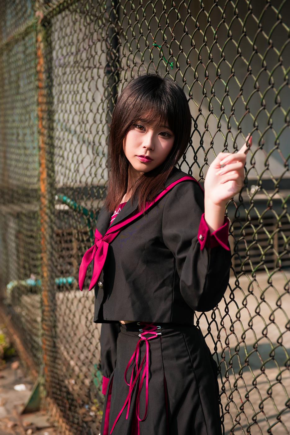 图片[7]-精选魔镜街拍 NO.141 活力美术生JK美少女 [60P]-草丛看图