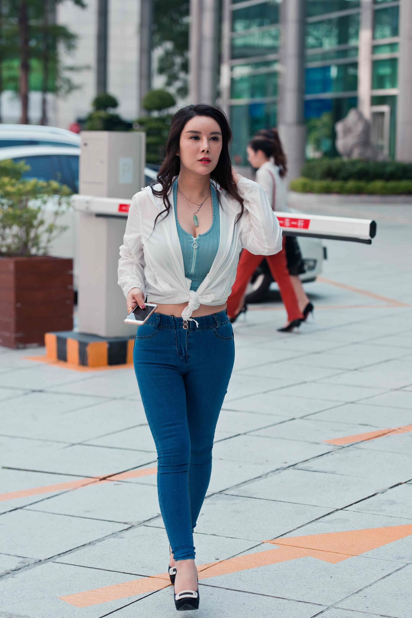 图片[4]-魔镜街拍 NO.032 街拍牛仔裤高跟 [90P]-草丛看图