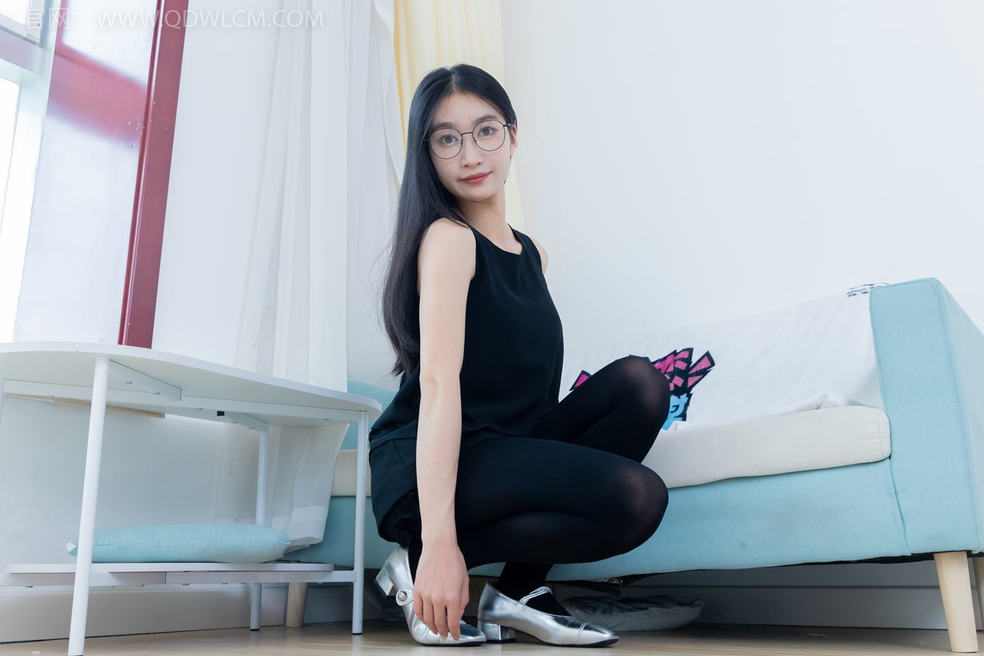 图片[6]-精选勿恋传媒 NO.2249 小影-低跟鞋、厚黑丝[119P]-草丛看图