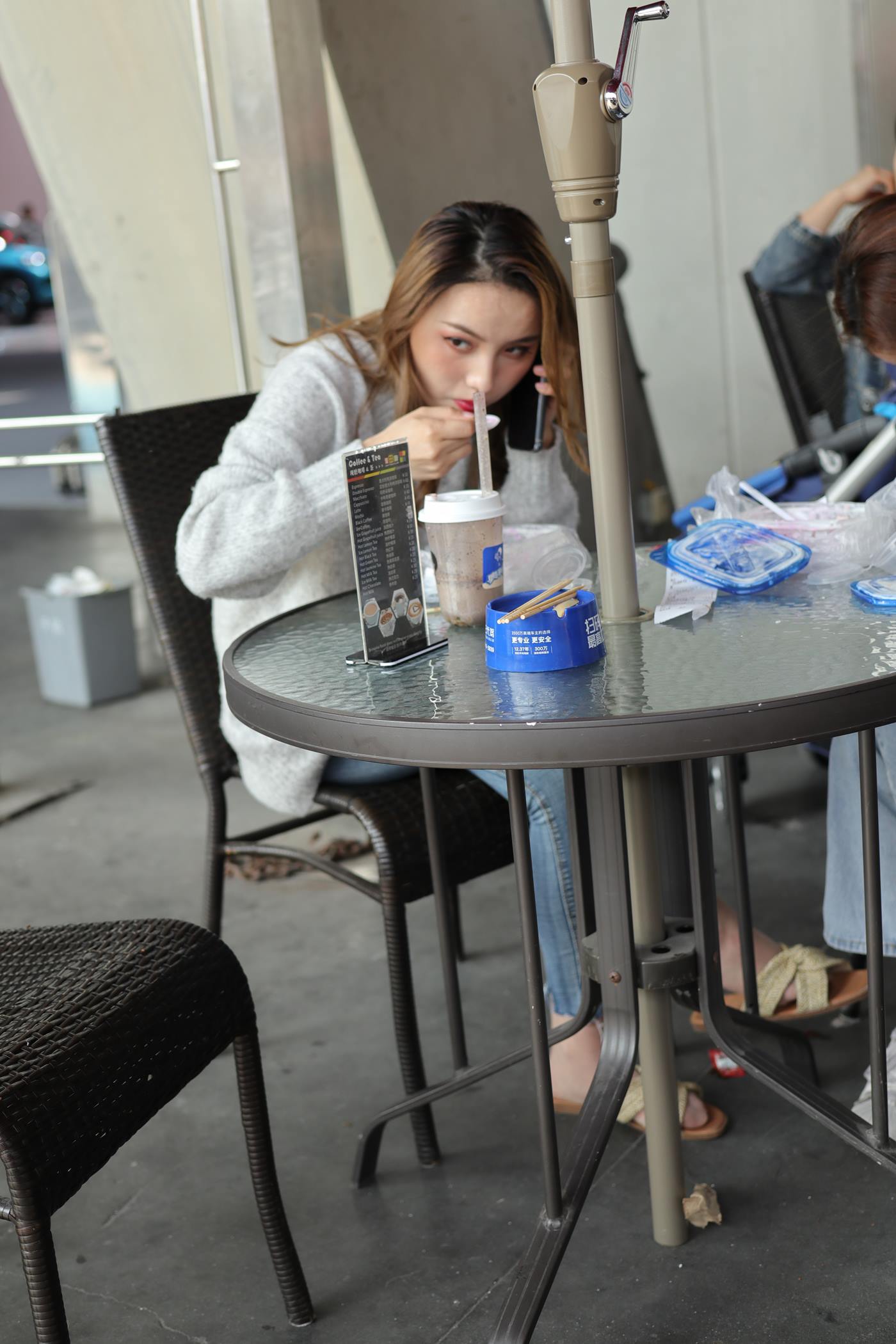 图片[7]-精选魔镜街拍 NO.058 搭讪午餐的裤里丝 [61P]-草丛看图