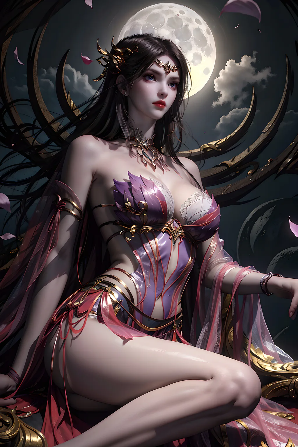 图片[2]-精选AI绘画 1049 斗罗大陆-千仞雪[30P]-草丛看图