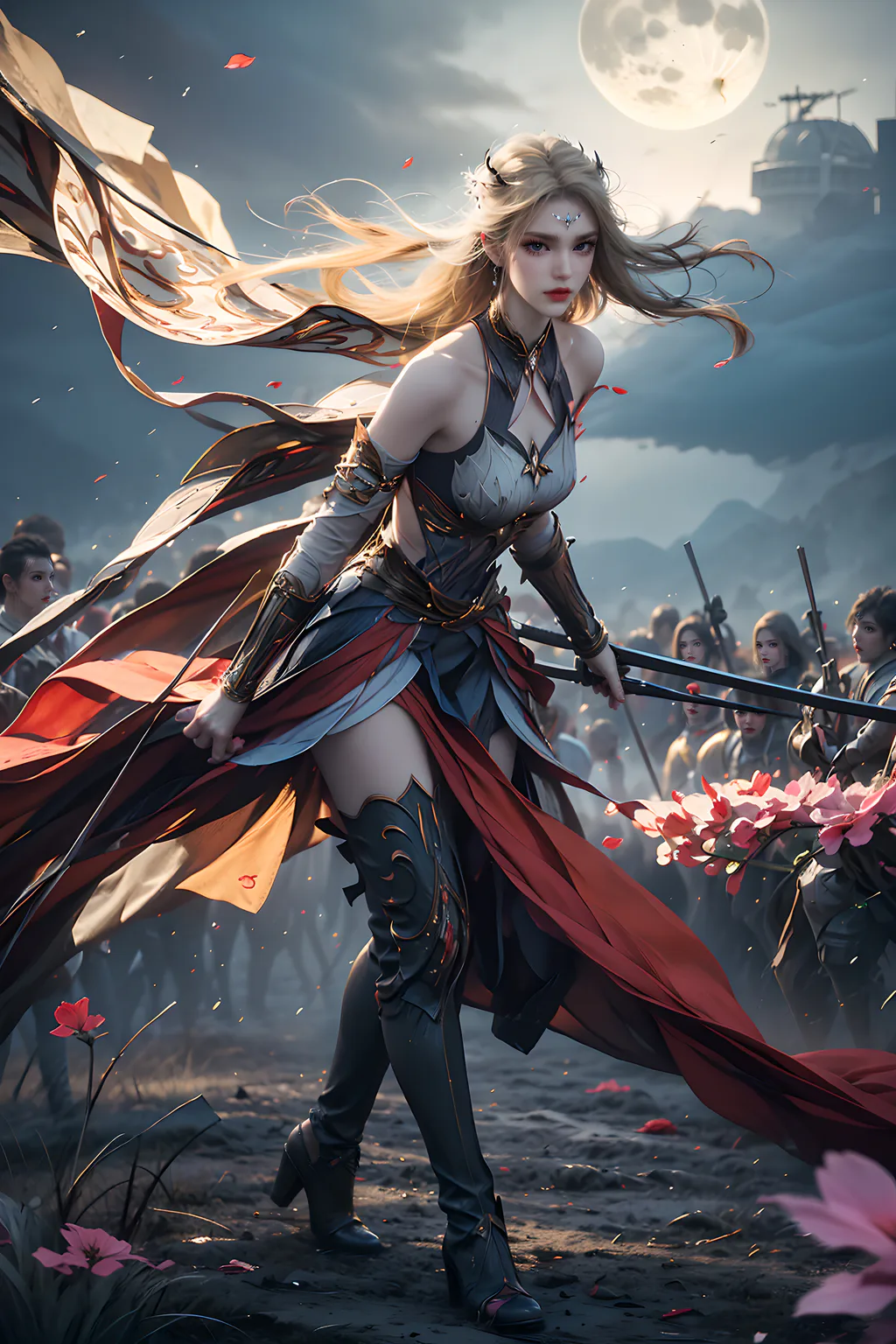 图片[7]-精选AI绘画 1049 斗罗大陆-千仞雪[30P]-草丛看图