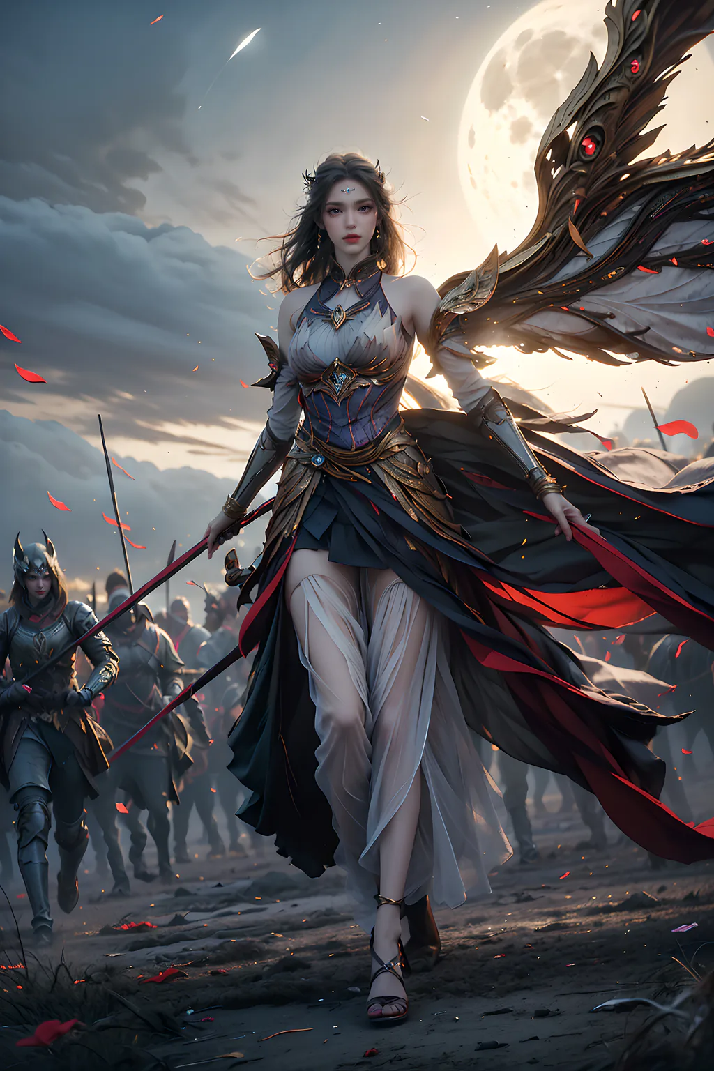 图片[8]-精选AI绘画 1049 斗罗大陆-千仞雪[30P]-草丛看图