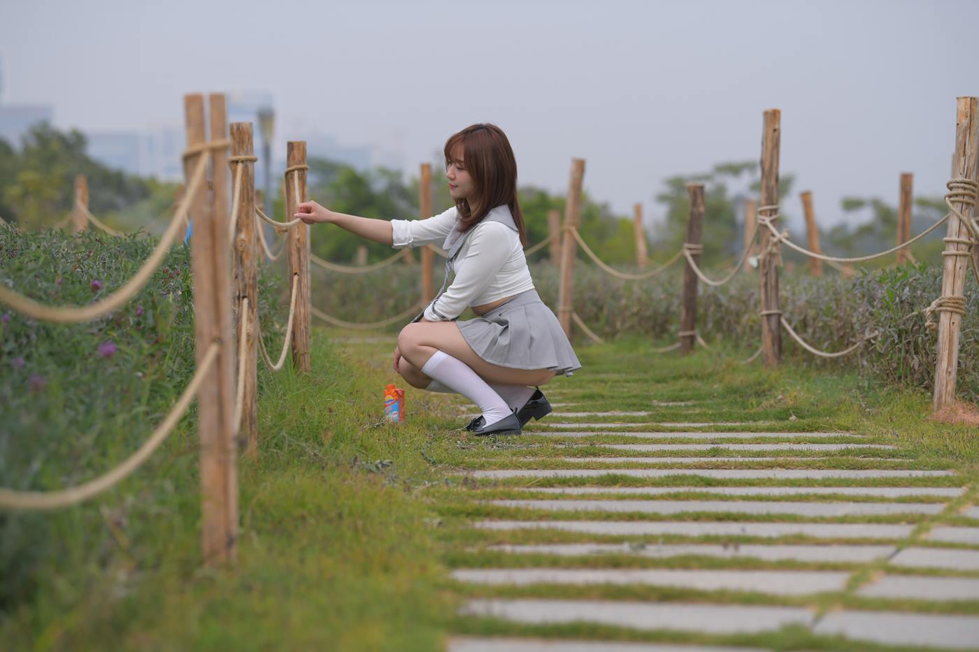 图片[6]-精选魔镜街拍 NO.095 动人的小百褶裙美女 [72P]-草丛看图