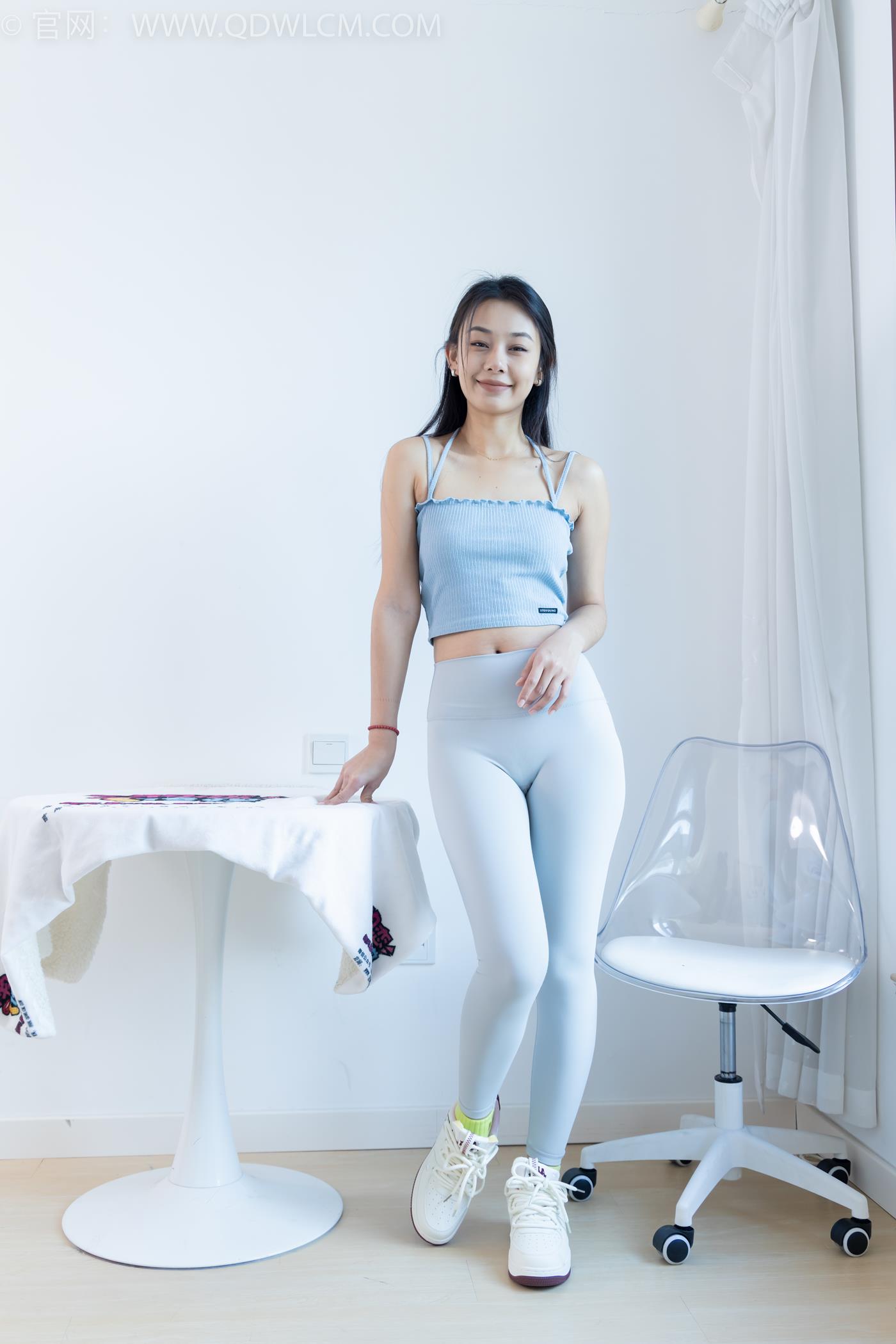 图片[5]-精选勿恋传媒 NO.2254 岚岚-瑜伽裤、板鞋、两双棉袜[100P]-草丛看图