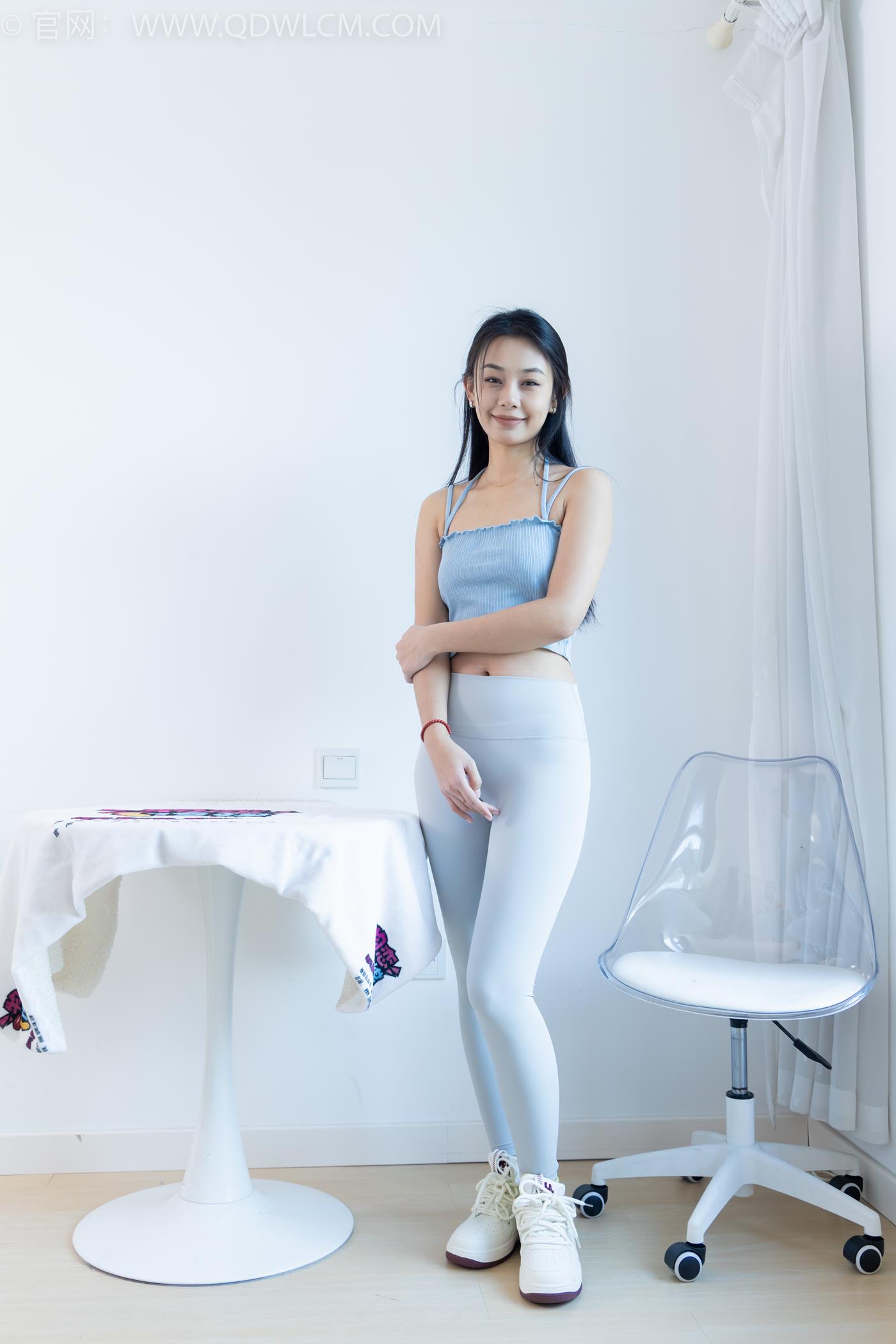 图片[6]-精选勿恋传媒 NO.2254 岚岚-瑜伽裤、板鞋、两双棉袜[100P]-草丛看图