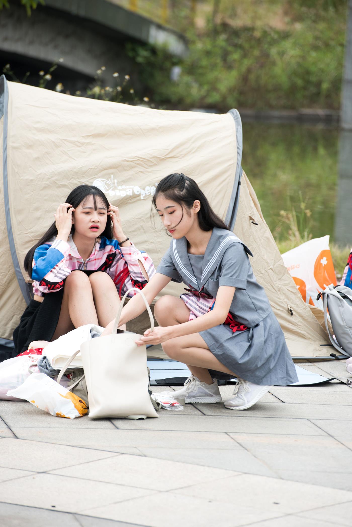 图片[3]-精选魔镜街拍 NO.051 街拍啦啦队小解解 [65P]-草丛看图