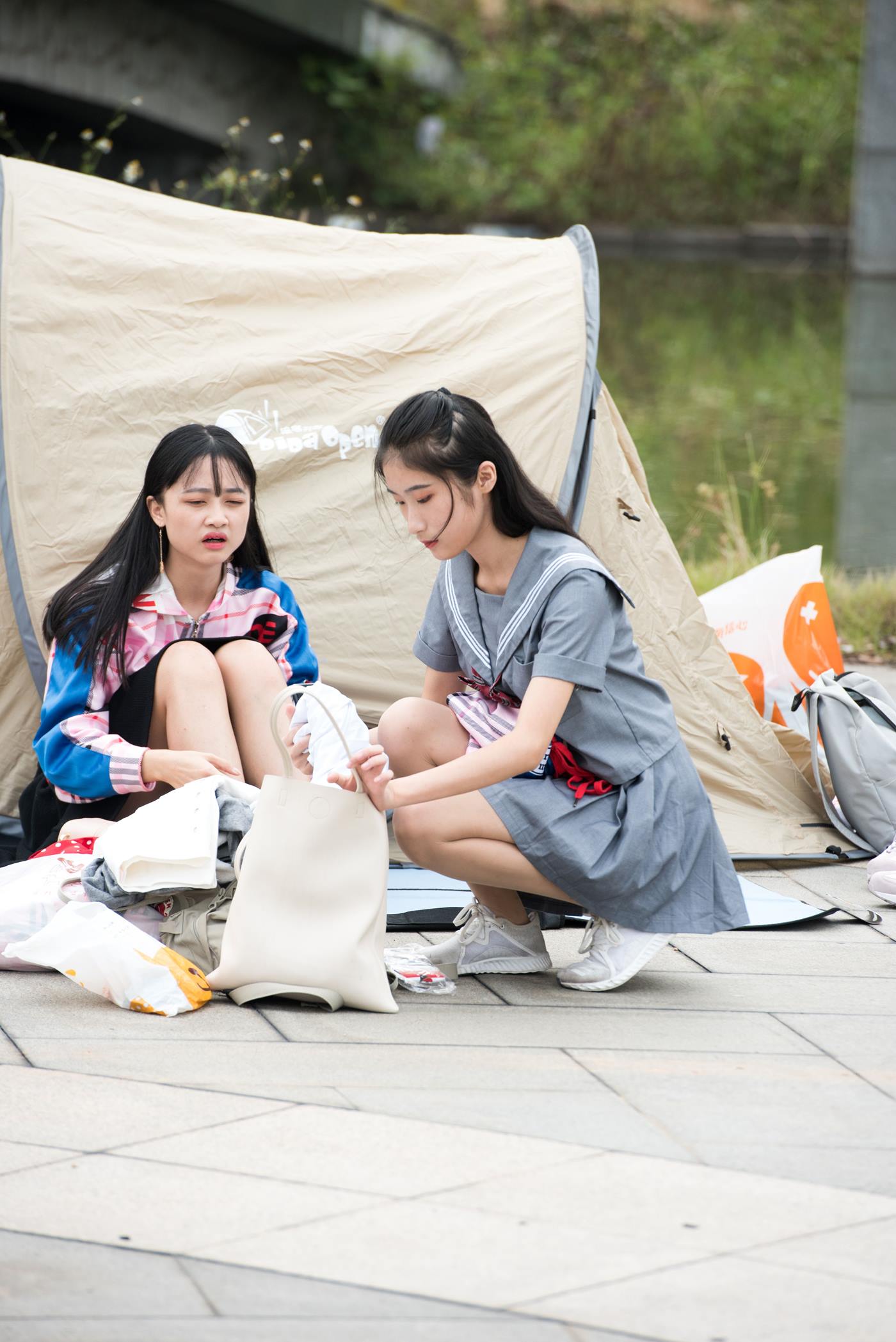 图片[4]-精选魔镜街拍 NO.051 街拍啦啦队小解解 [65P]-草丛看图