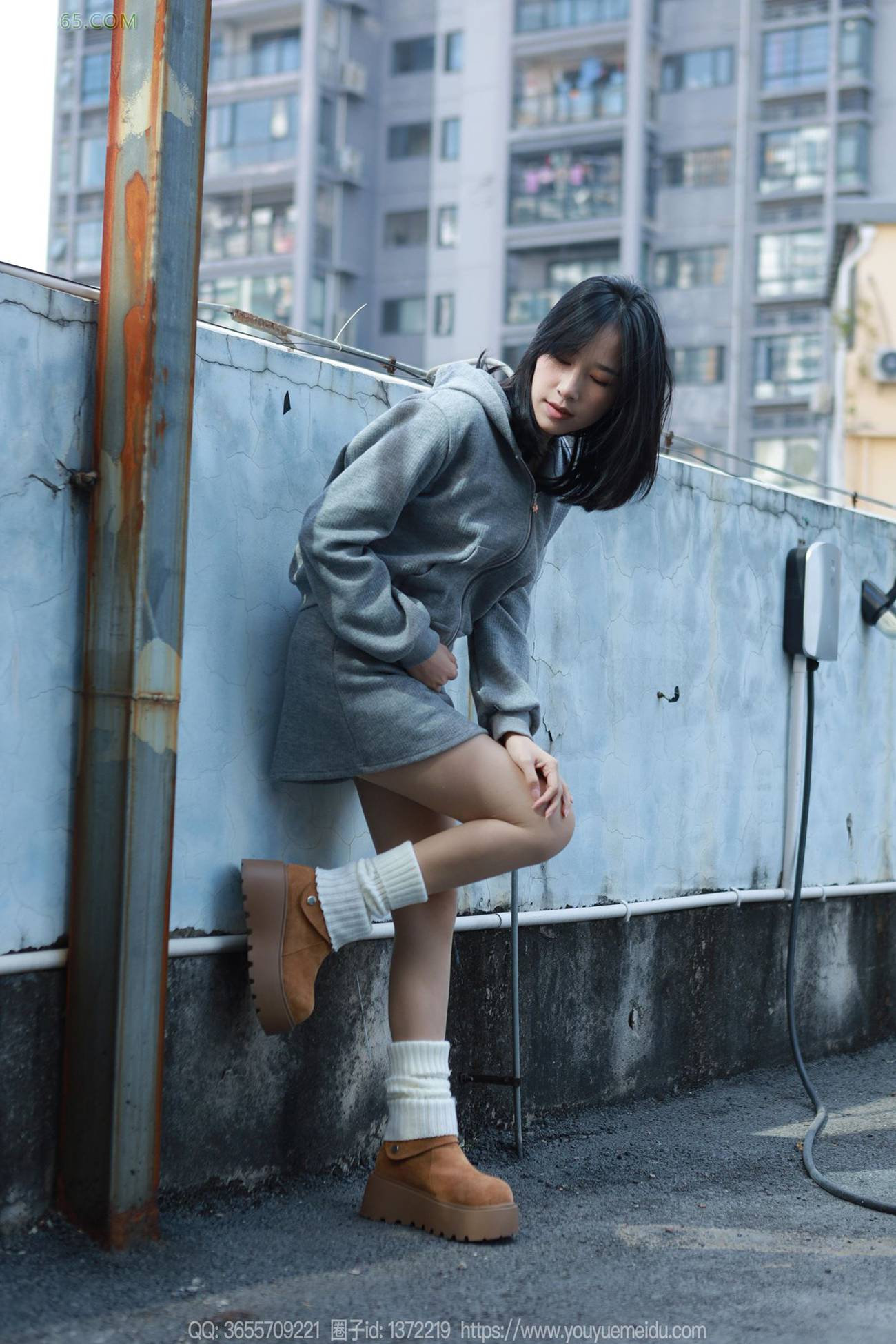 图片[2]-精选[IESS异思趣向] 2025.01.14 丝享家1950：美子《堆堆袜（上）》[87P]-草丛看图