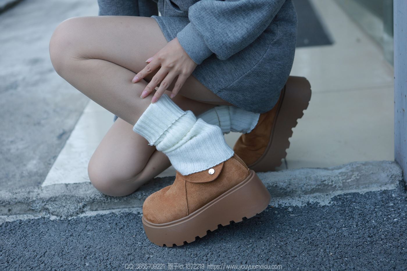 图片[8]-精选[IESS异思趣向] 2025.01.14 丝享家1950：美子《堆堆袜（上）》[87P]-草丛看图