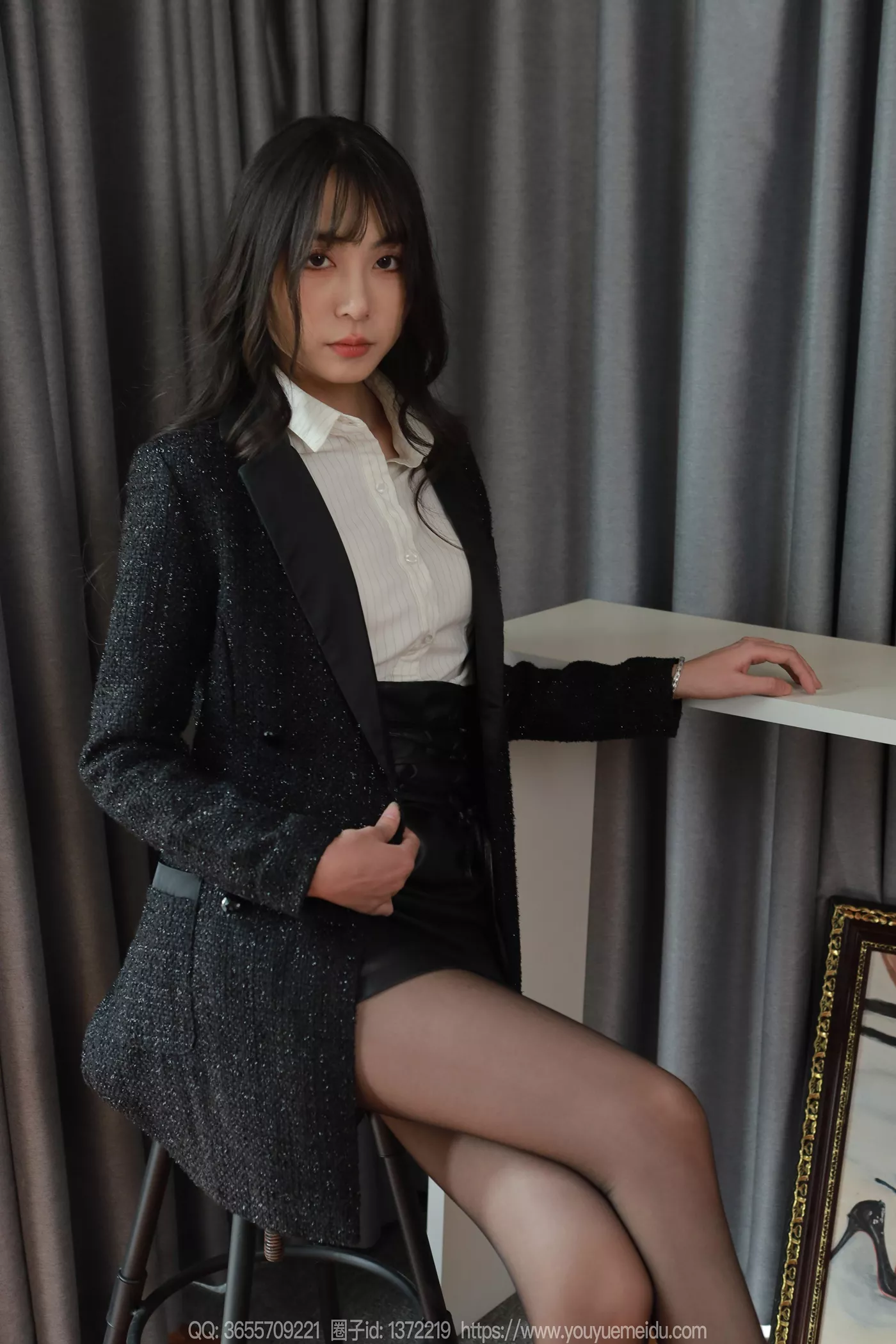 图片[8]-精选[IESS异思趣向] 2024.12.27 丝享家1935：团团《脚尖加固》[93P]-草丛看图