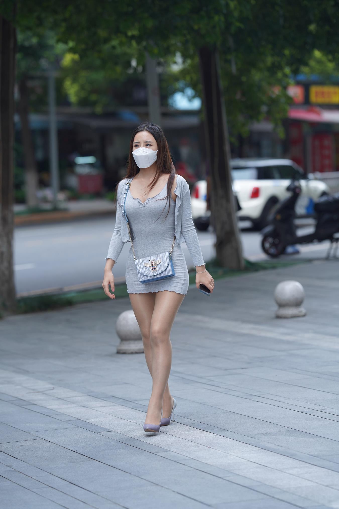 图片[6]-精选唯美街拍 NO.1216 牛男街拍 丰韵包臀裙美女（3）[84P]-草丛看图