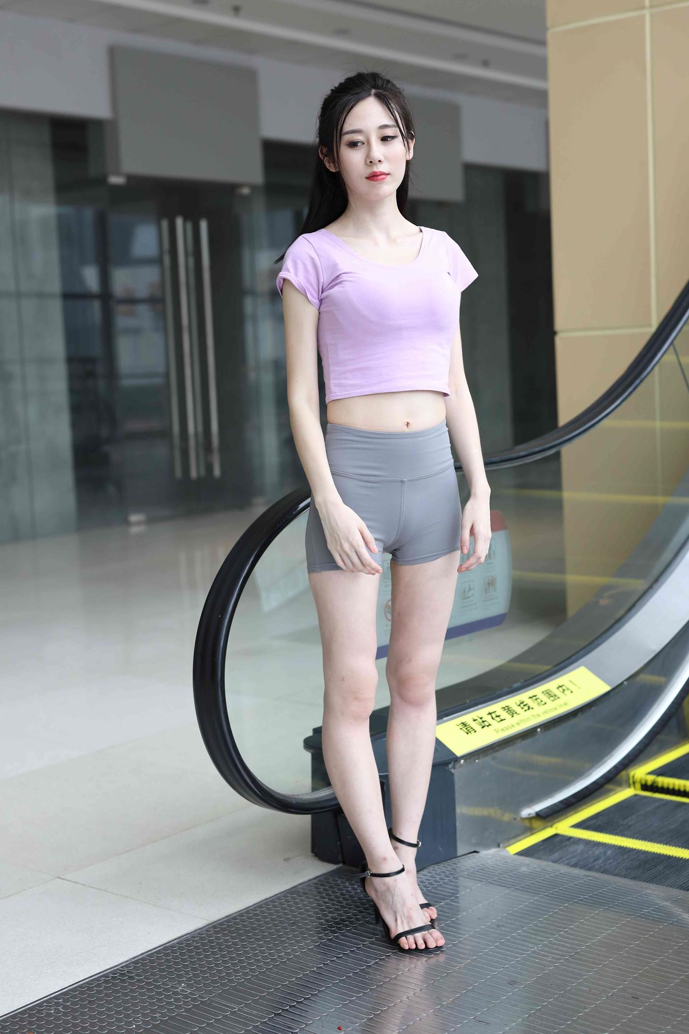 图片[4]-精选魔镜街拍 NO.019 运动系甜美女生 [100P]-草丛看图