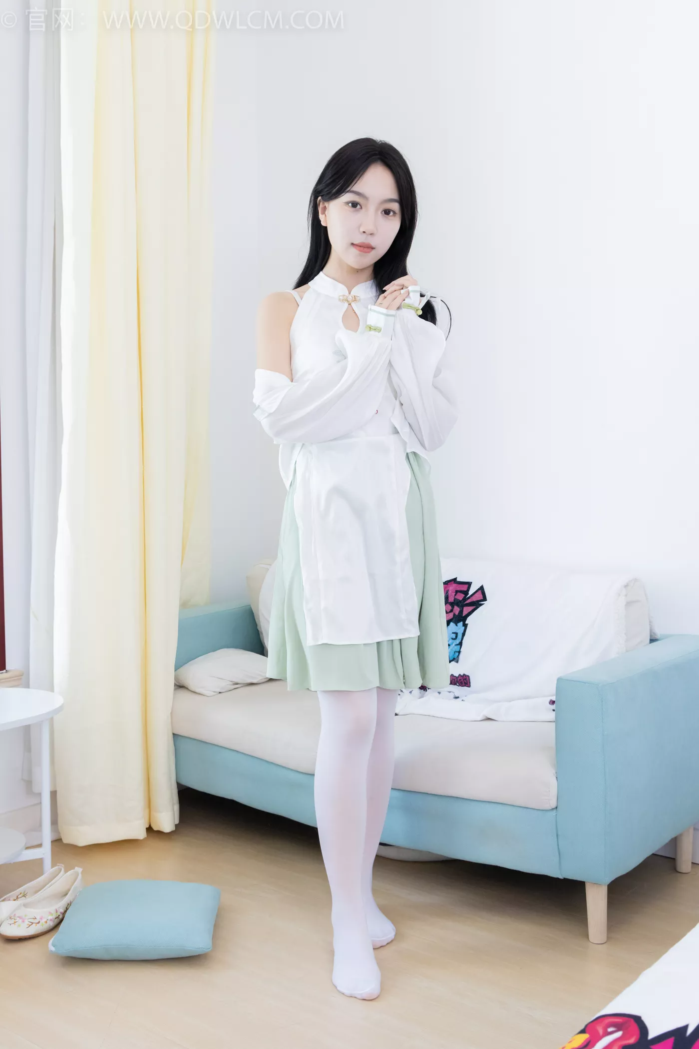 图片[5]-精选勿恋传媒 NO.2199 纱纱-阳光散落（盲盒2）[100P]-草丛看图