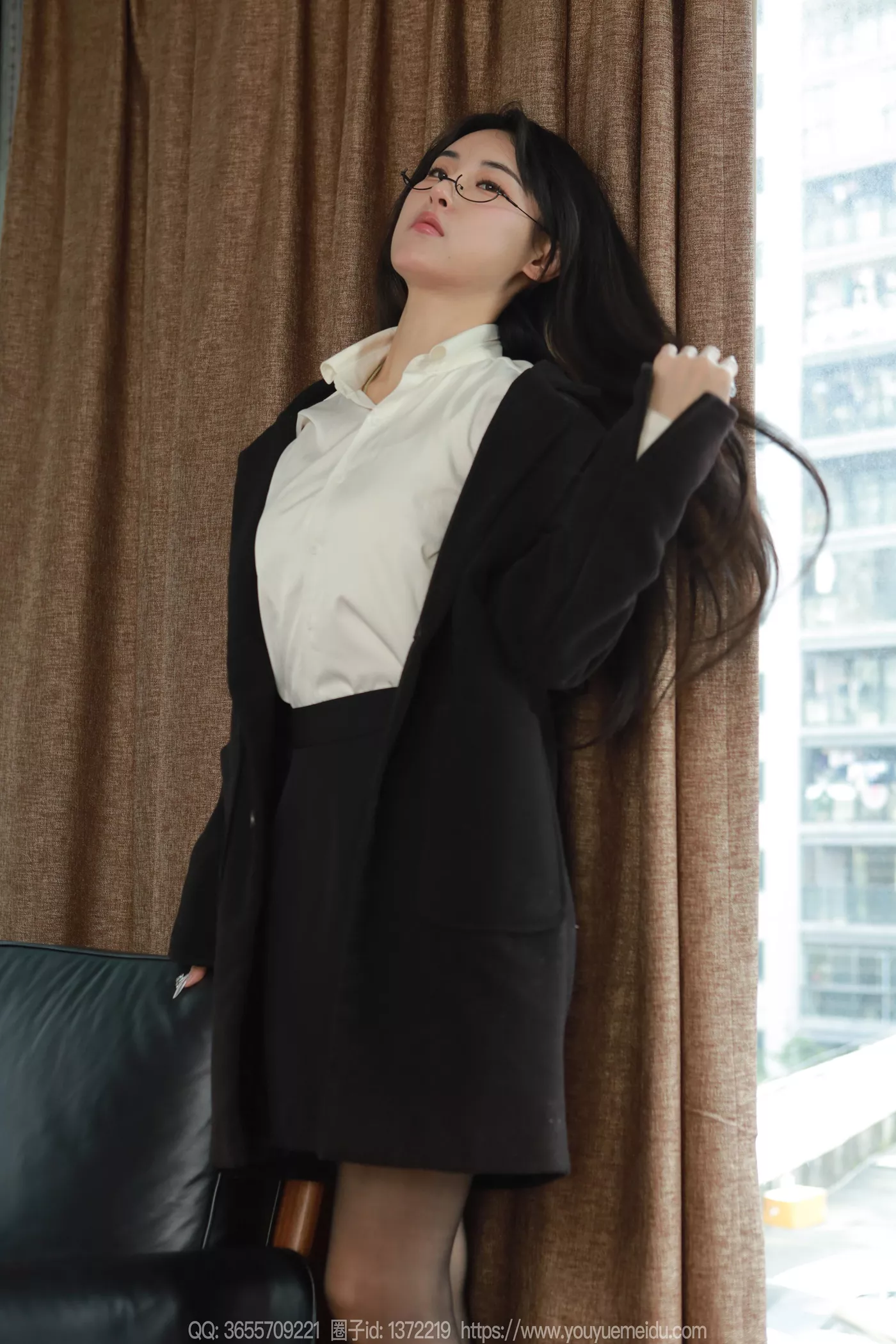 图片[6]-精选[IESS异思趣向] 2024.12.29 丝享家1936：小宝《黑色外套（下）》[66P]-草丛看图