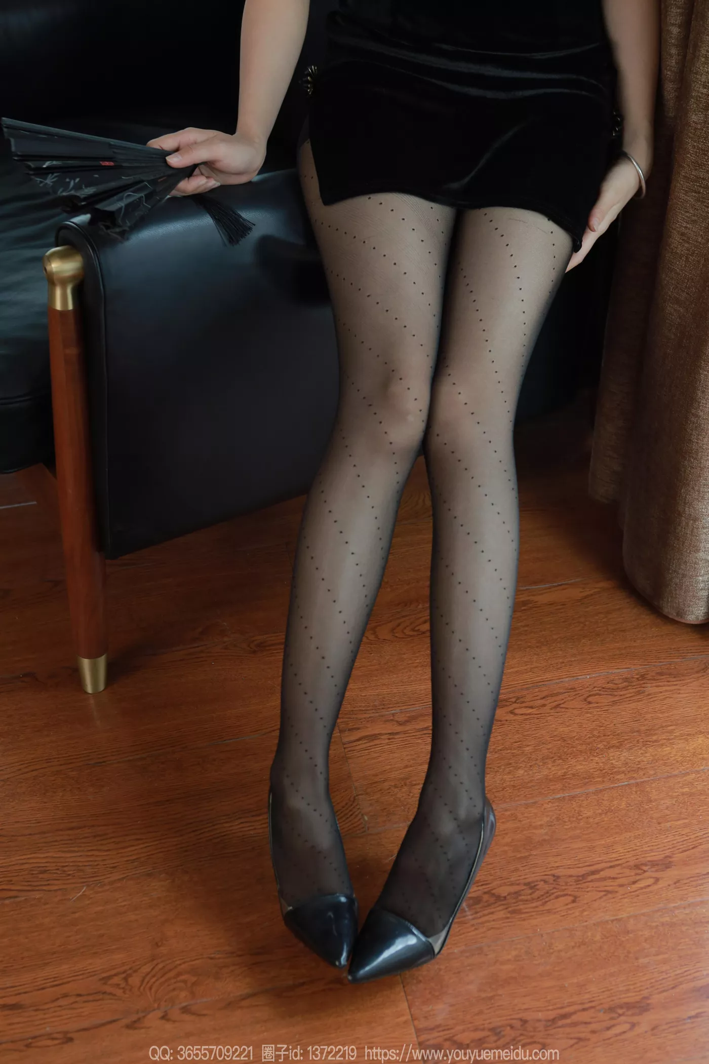 图片[3]-精选[IESS异思趣向] 2024.12.17 丝享家1926：小金《黑色旗袍》[91P]-草丛看图