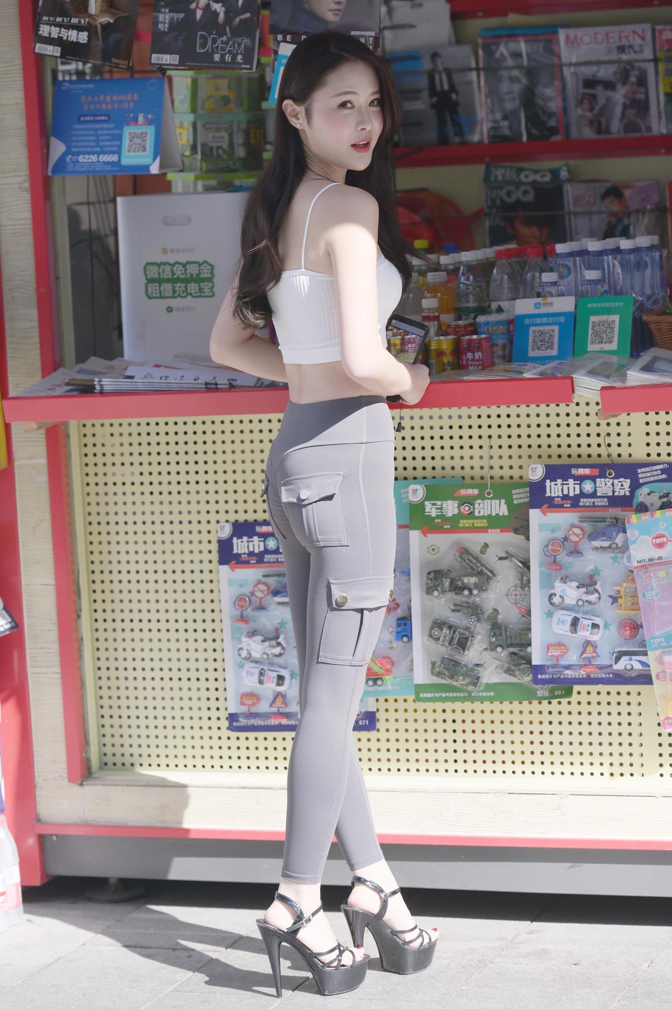 图片[2]-精选唯美街拍 NO.1280 程生街拍 高跟长腿美女[100P]-草丛看图