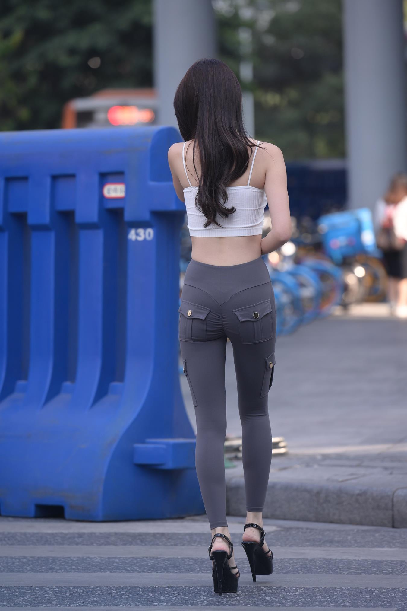 图片[5]-精选唯美街拍 NO.1280 程生街拍 高跟长腿美女[100P]-草丛看图