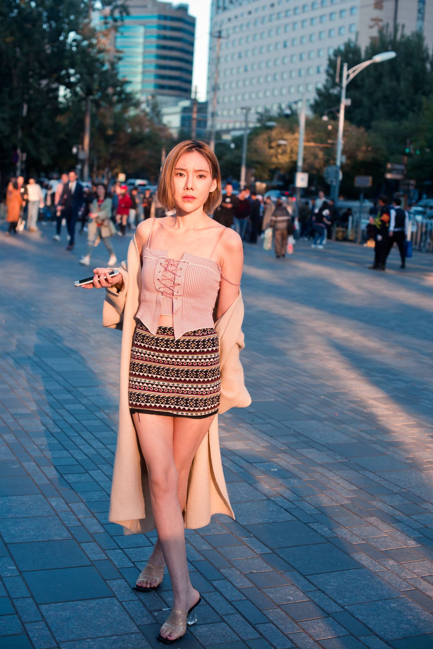 图片[2]-精选魔镜街拍 NO.013 时尚街拍小背心加短裙 [110P]-草丛看图