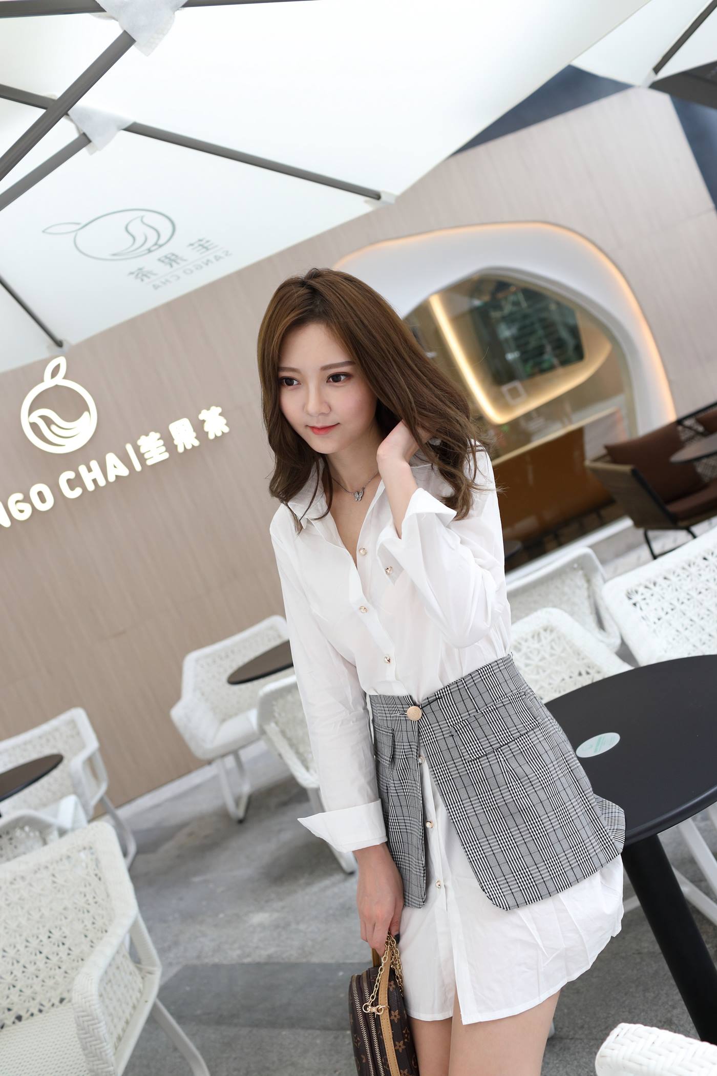 图片[7]-精选魔镜街拍 NO.016 连衣裙OL美女 [110P]-草丛看图