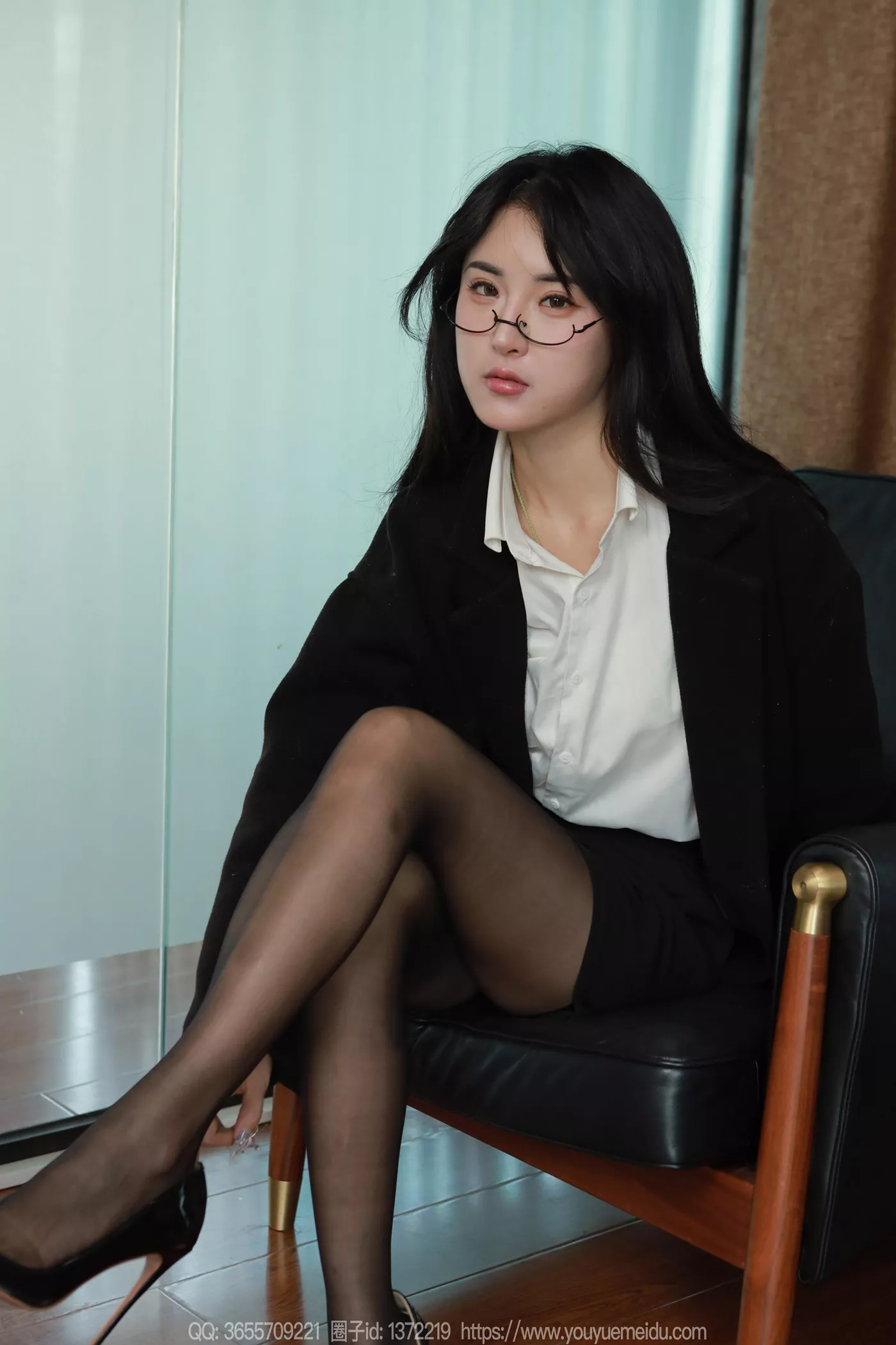 图片[7]-精选[IESS异思趣向] 2024.12.24 丝享家1932：小宝《黑色外套（上）》[65P]-草丛看图